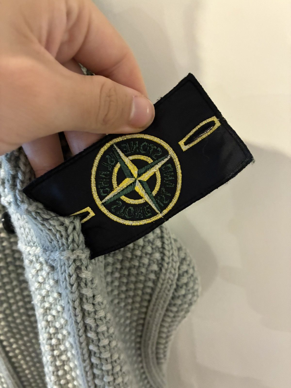 Stone Island Stone Island Knitwear 100% Pure Wool ’DUST' Treatment 100% Size US M / EU 48-50 / 2 - 3 Thumbnail