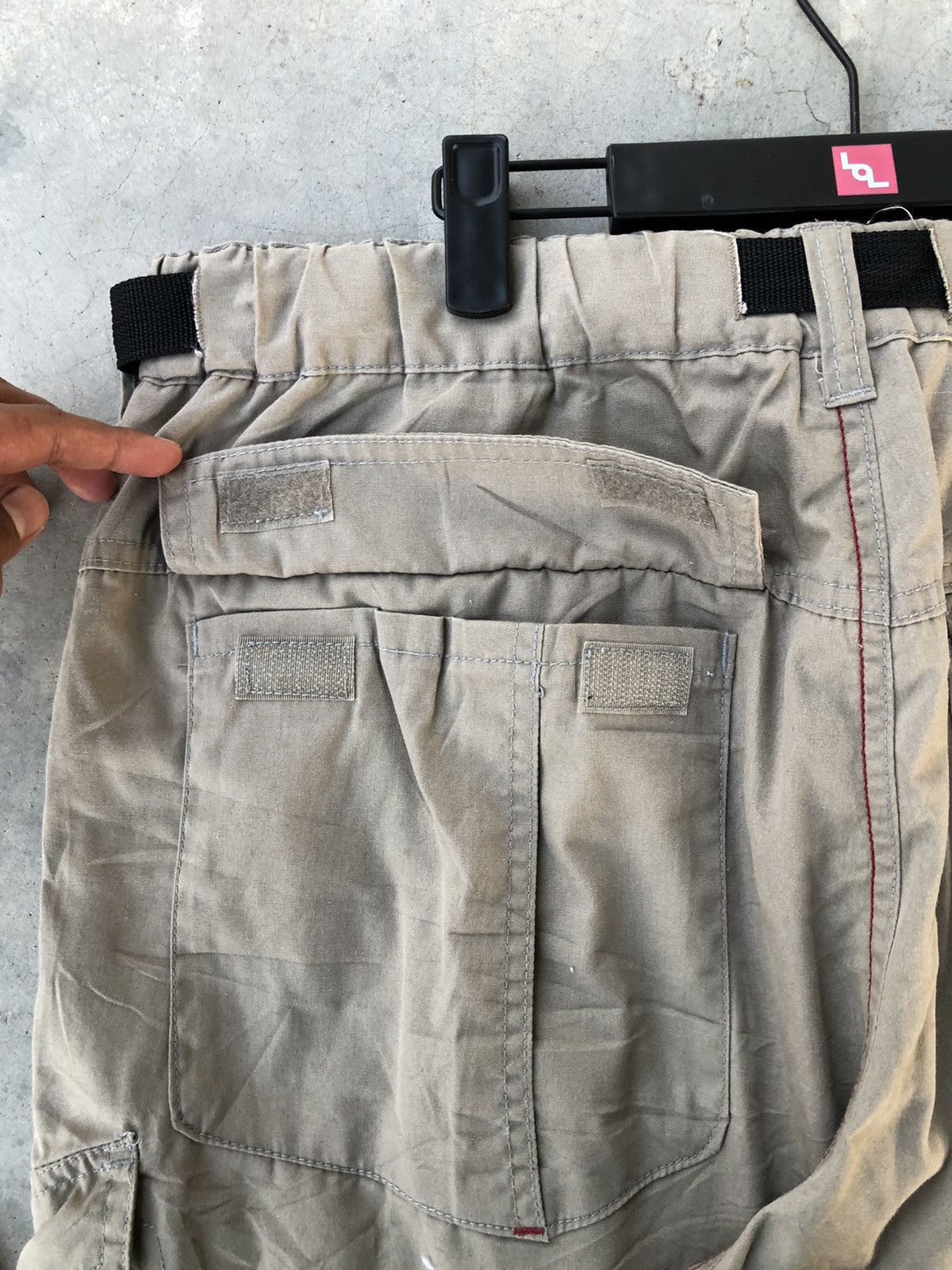 Designer Japanese Brand Cargo Pants 8 Pocket Free Style Size US 34 / EU 50 - 15 Thumbnail