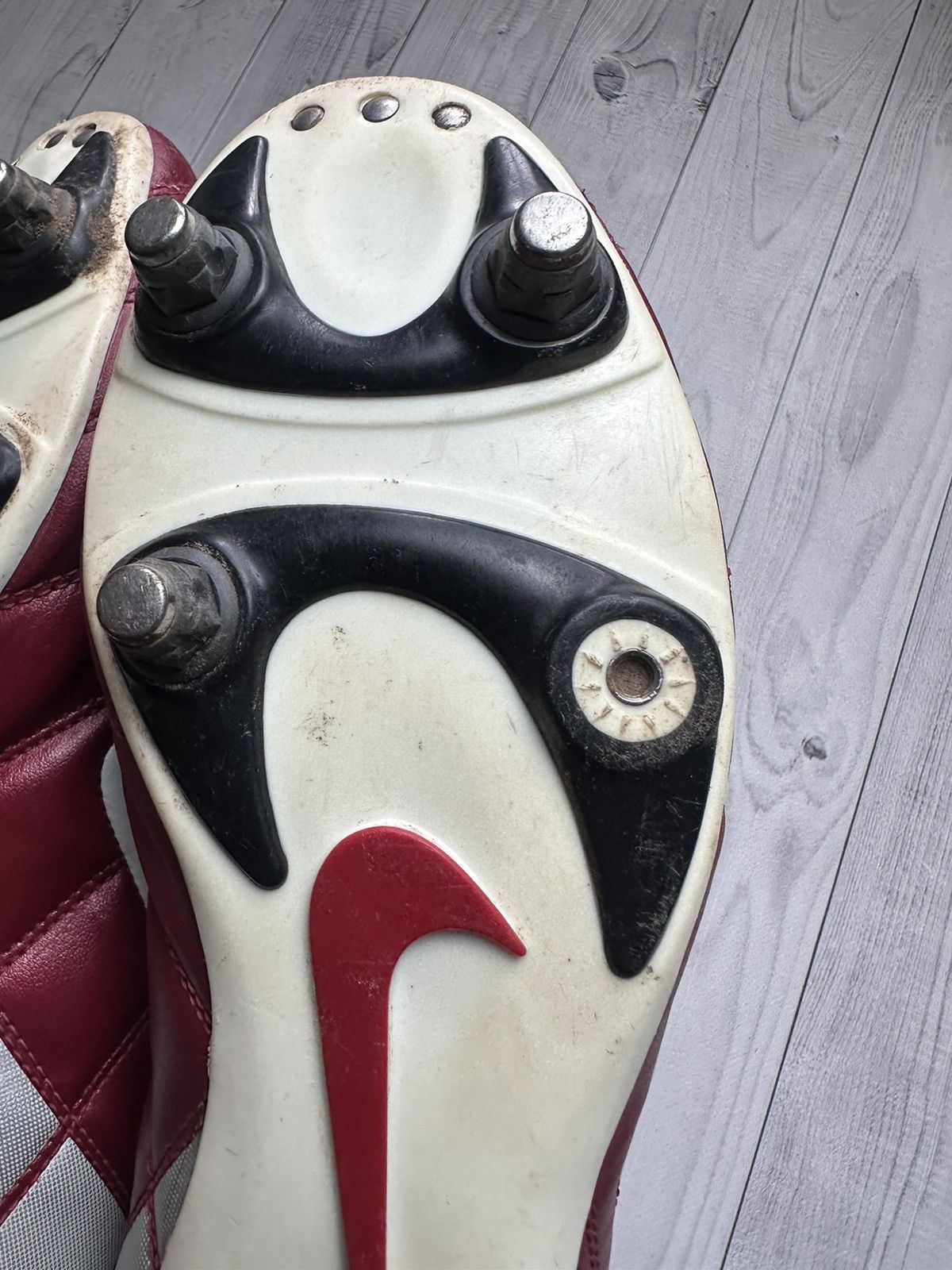 Nike × Vintage Vintage Nike total 90 soccer boots size US 9.5 logo Size US 9.5 / EU 42-43 - 8 Thumbnail