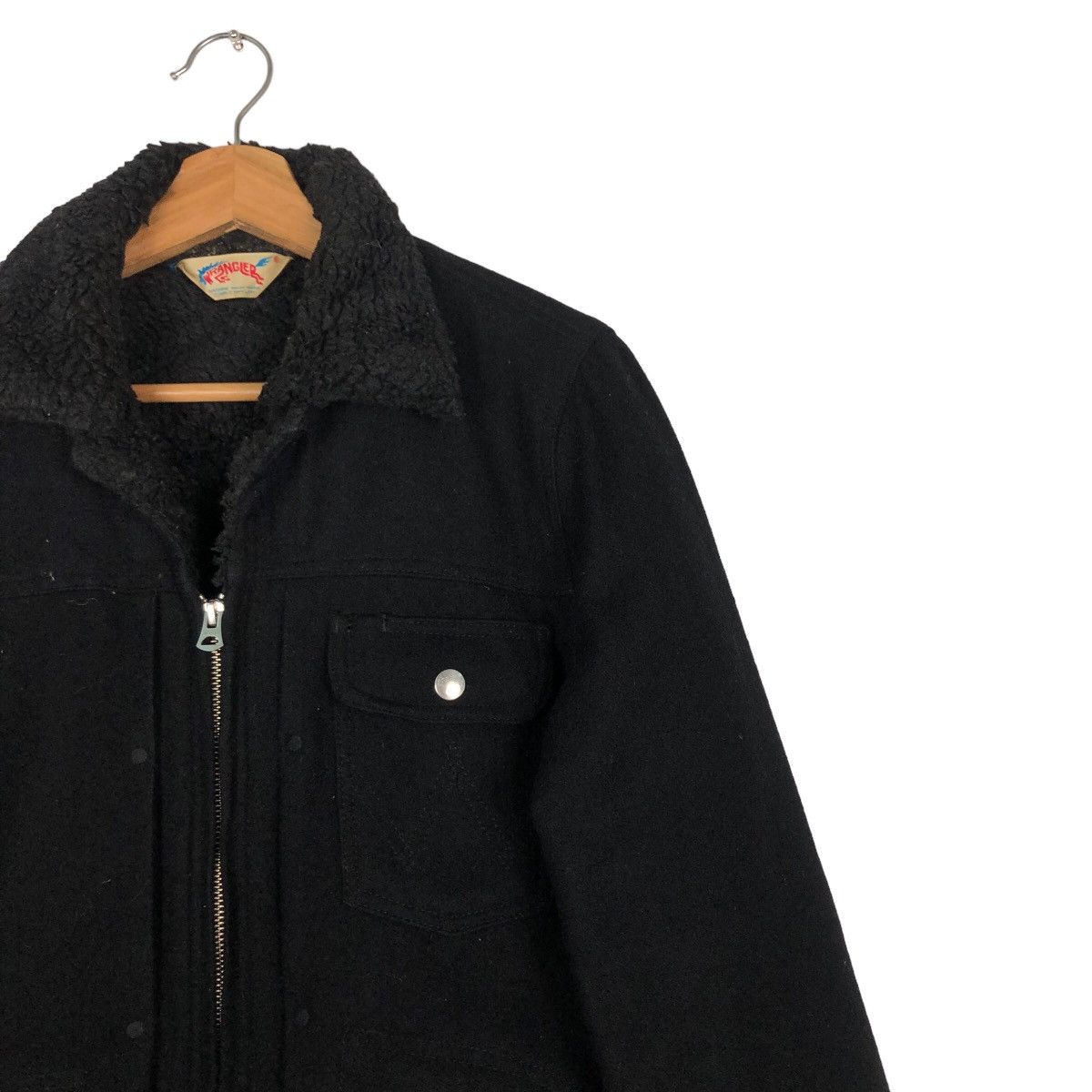 Japanese Brand 🔥Vintage Biker Jacket Wrangler USA Rich Black Bondage Size US M / EU 48-50 / 2 - 6 Thumbnail