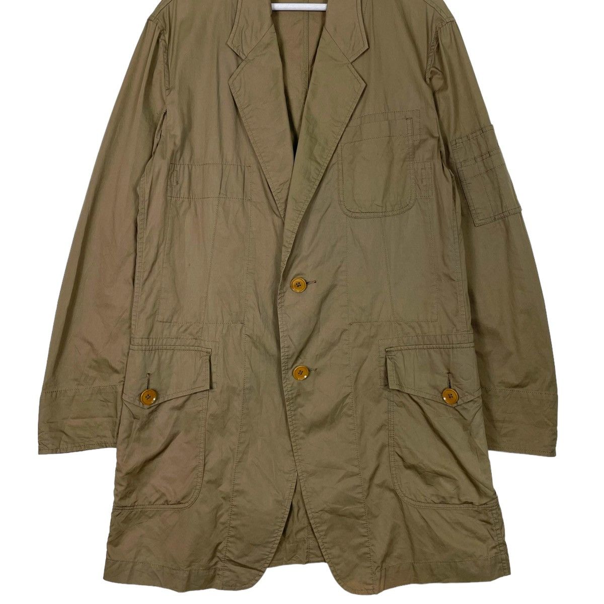 Y's × Yohji Yamamoto 💥Y's BY YOHJI YAMAMOTO CHORE LOOSE BUTTON JACKET Size US L / EU 52-54 / 3 - 7 Thumbnail