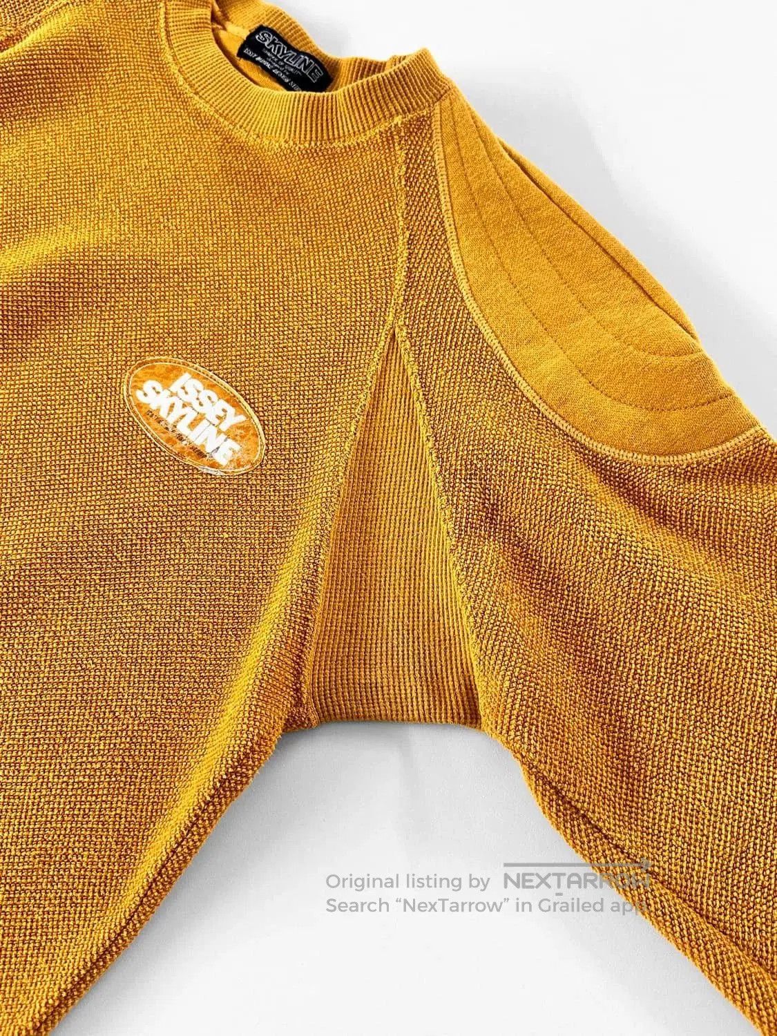 Issey Miyake Issey Miyake Vintage Gold Sweatshirt. Size M / US 6-8 / IT 42-44 - 3 Thumbnail
