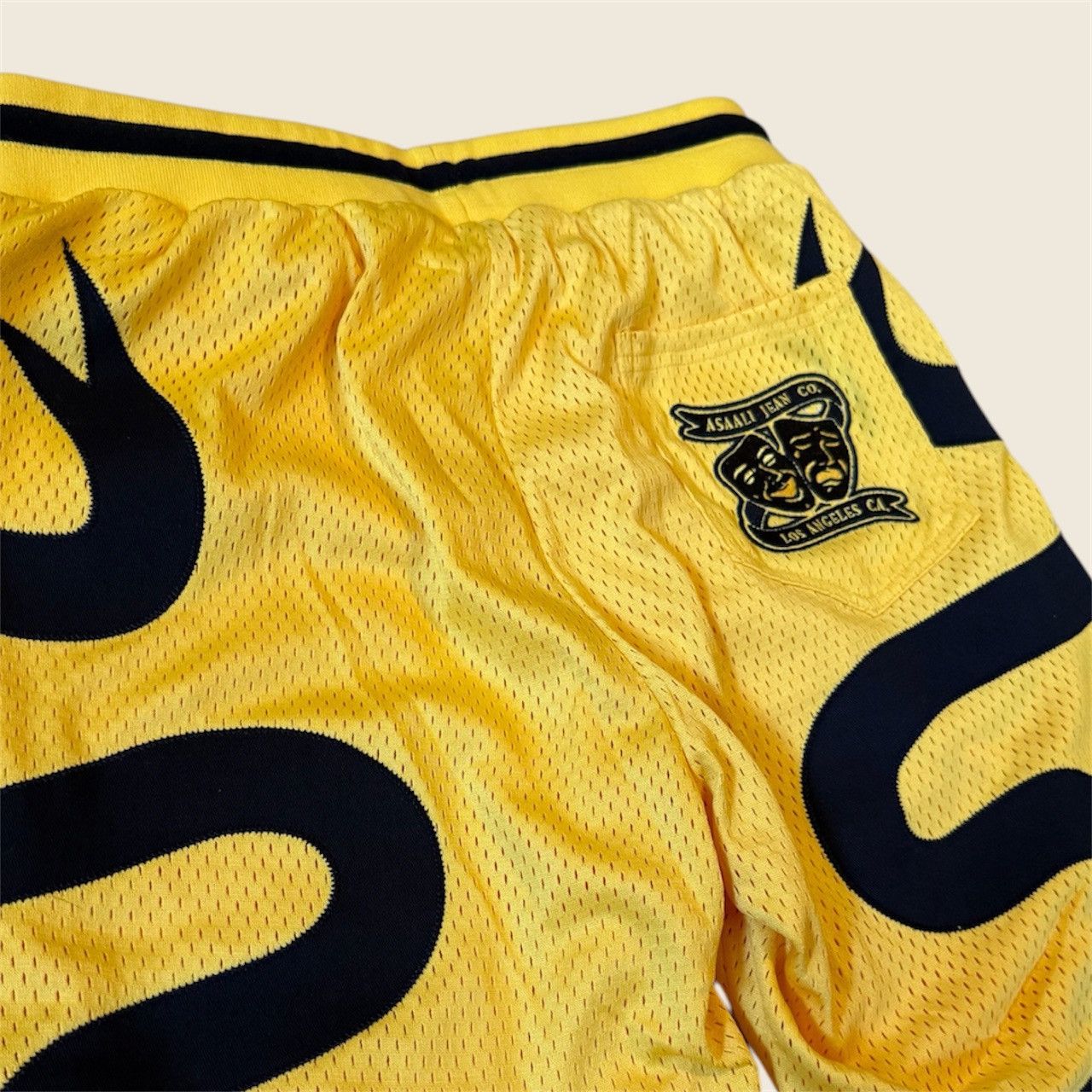 Asaali Asaali Yellow Short Size XS Size ONE SIZE - 3 Thumbnail