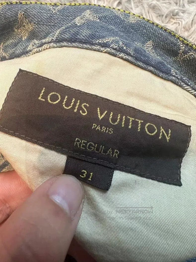 Louis Vuitton louis vuitton supreme denim jeans in blue. Size US 31 - 5 Thumbnail