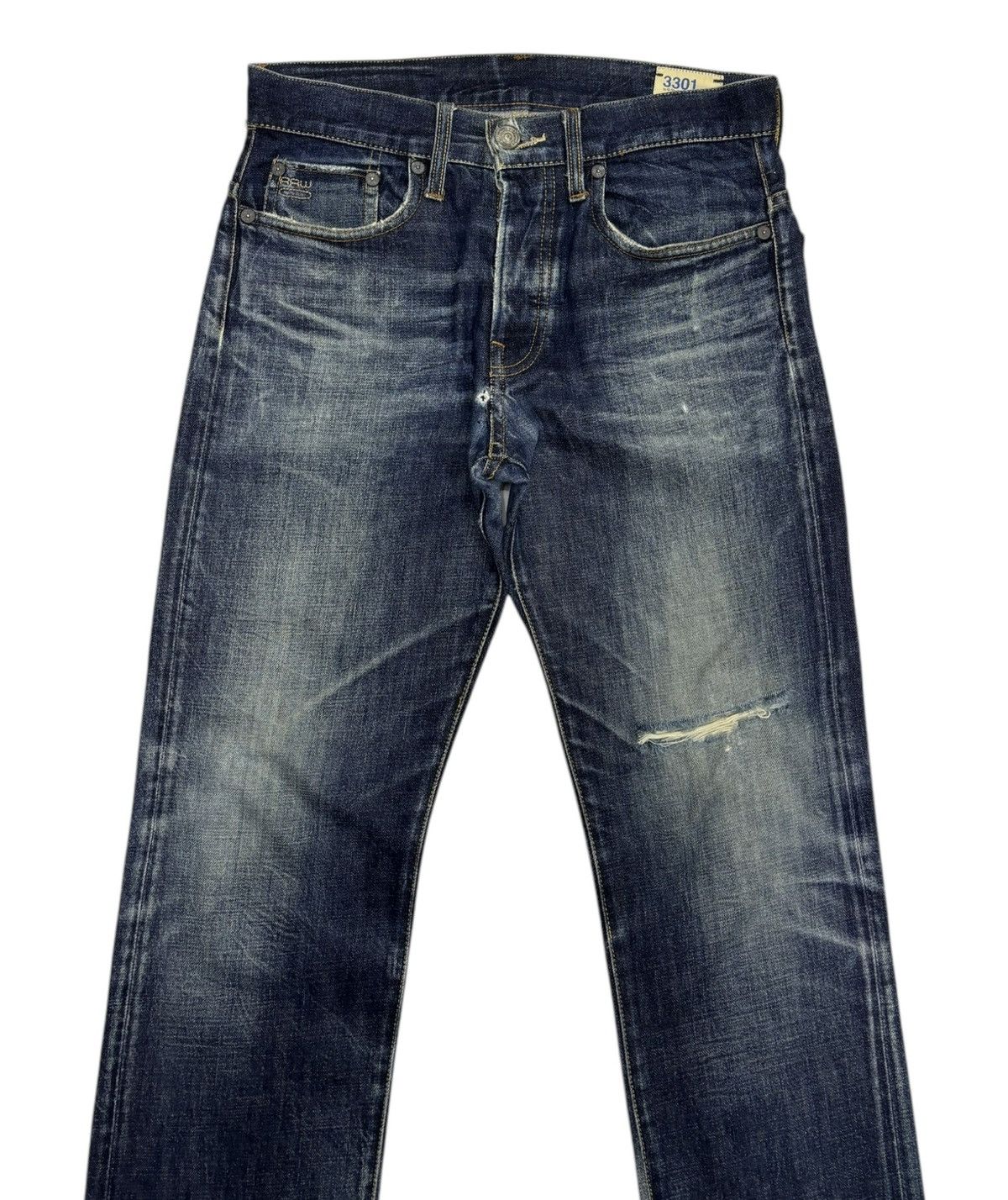 G-Star × If Six Was Nine VINTAGE G STAR RAW DISTRESSED DENIM JEANS Size US 30 / EU 46 - 5 Thumbnail