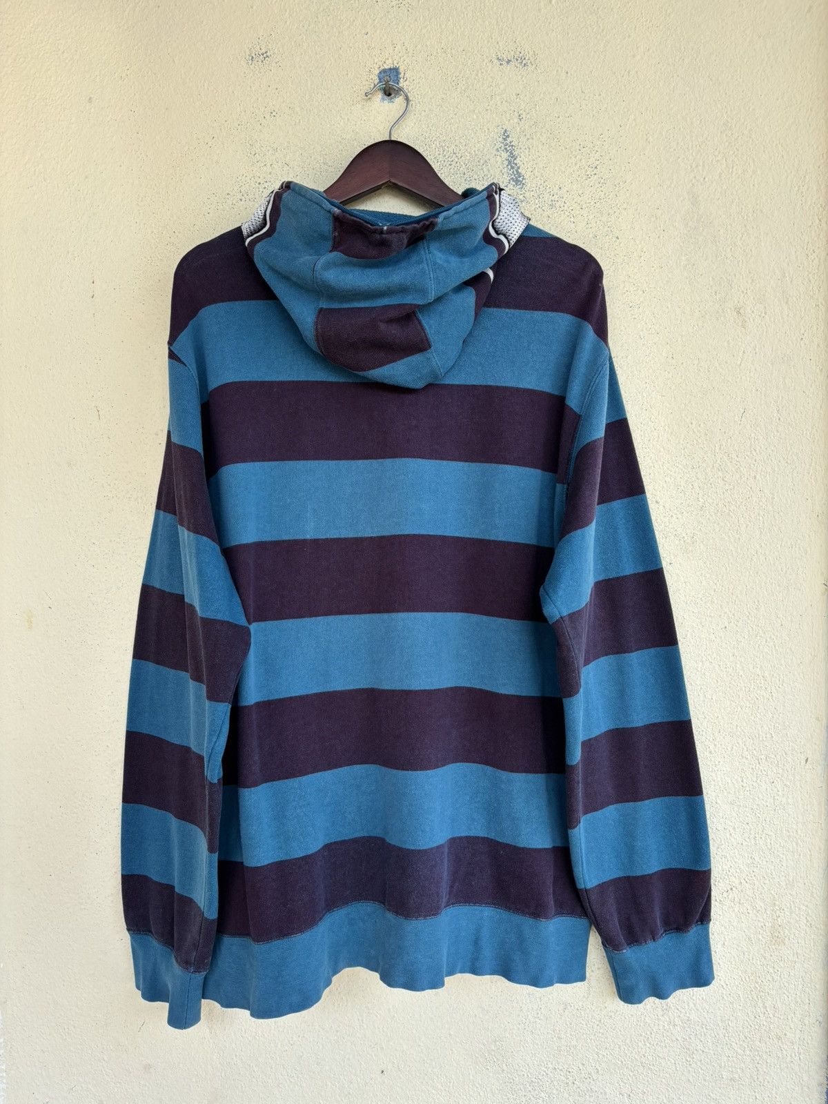 Volcom Volcom Full Zipper Zip Up Stripes Hoodie Size US XL / EU 56 / 4 - 4 Thumbnail