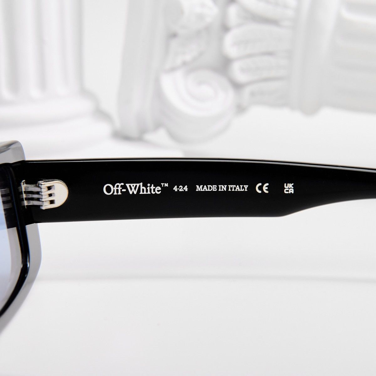 Off-White OFF WHITE ARTHUR BLACK SUNGLASSES Size ONE SIZE - 4 Thumbnail