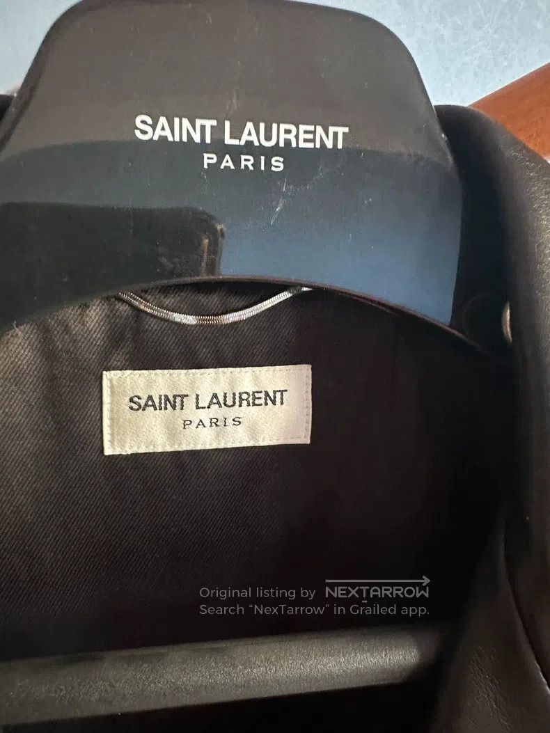 Saint Laurent Paris Saint Laurent Paris Leather jacket Size US M / EU 48-50 / 2 - 3 Thumbnail