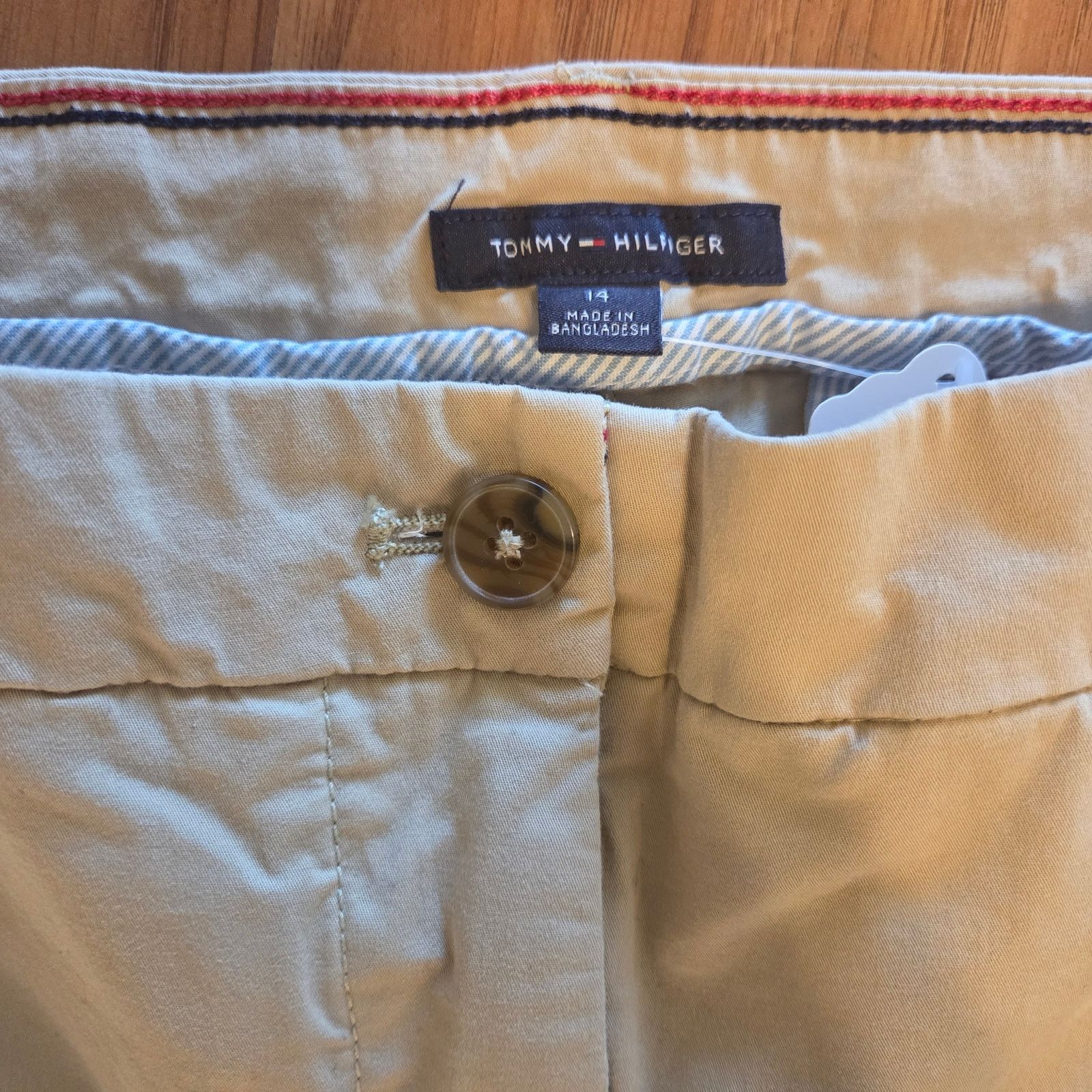 Tommy Hilfiger Tommy Hilfiger Khaki Pants - Women's Size 14 - Classic Style Size 36" / US 14 / IT 50 - 4 Thumbnail