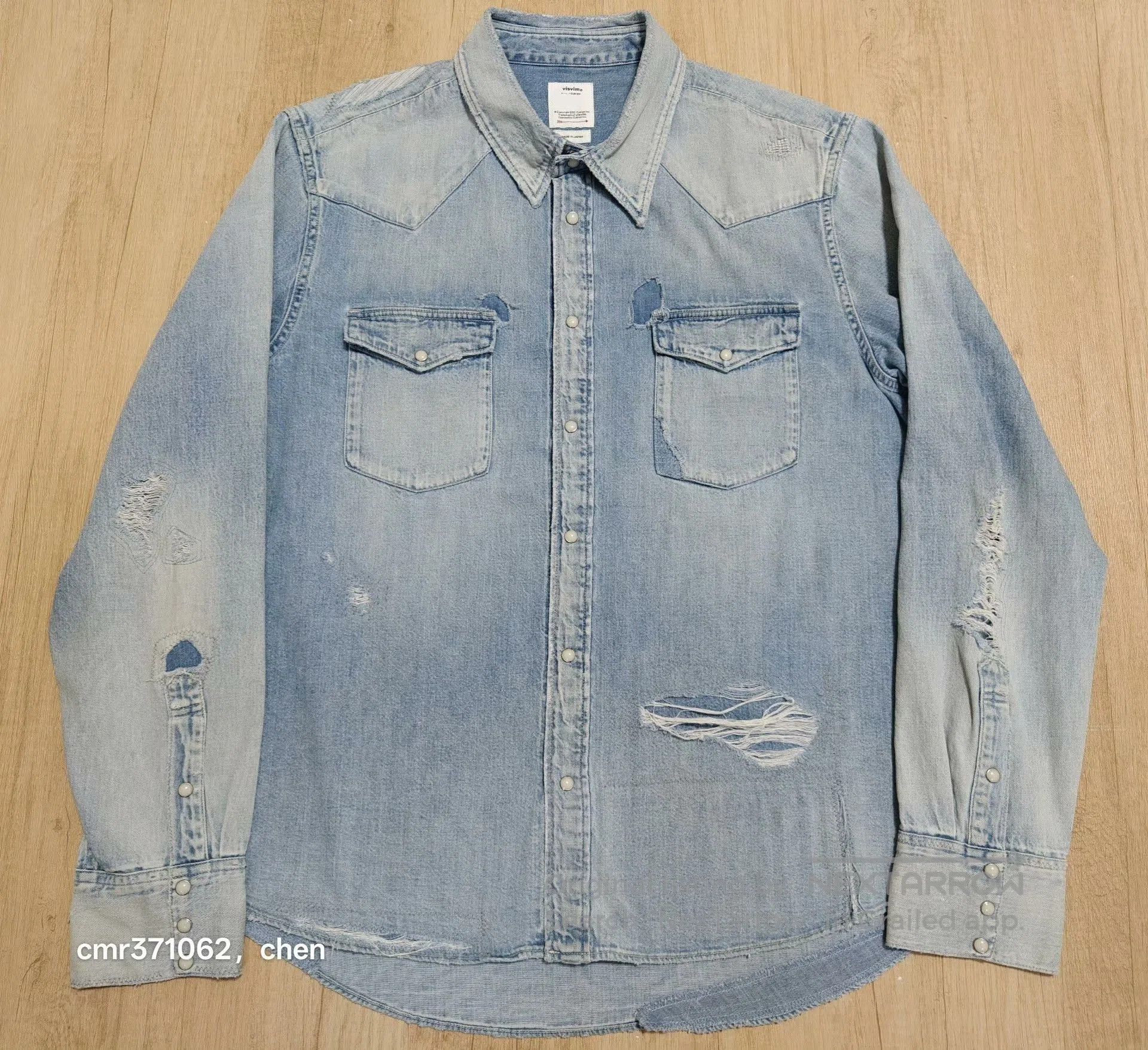 Visvim VISVIM 24SS SOCIAL SCULPTURE SHIRT. Size US M / EU 48-50 / 2 - 1 Thumbnail