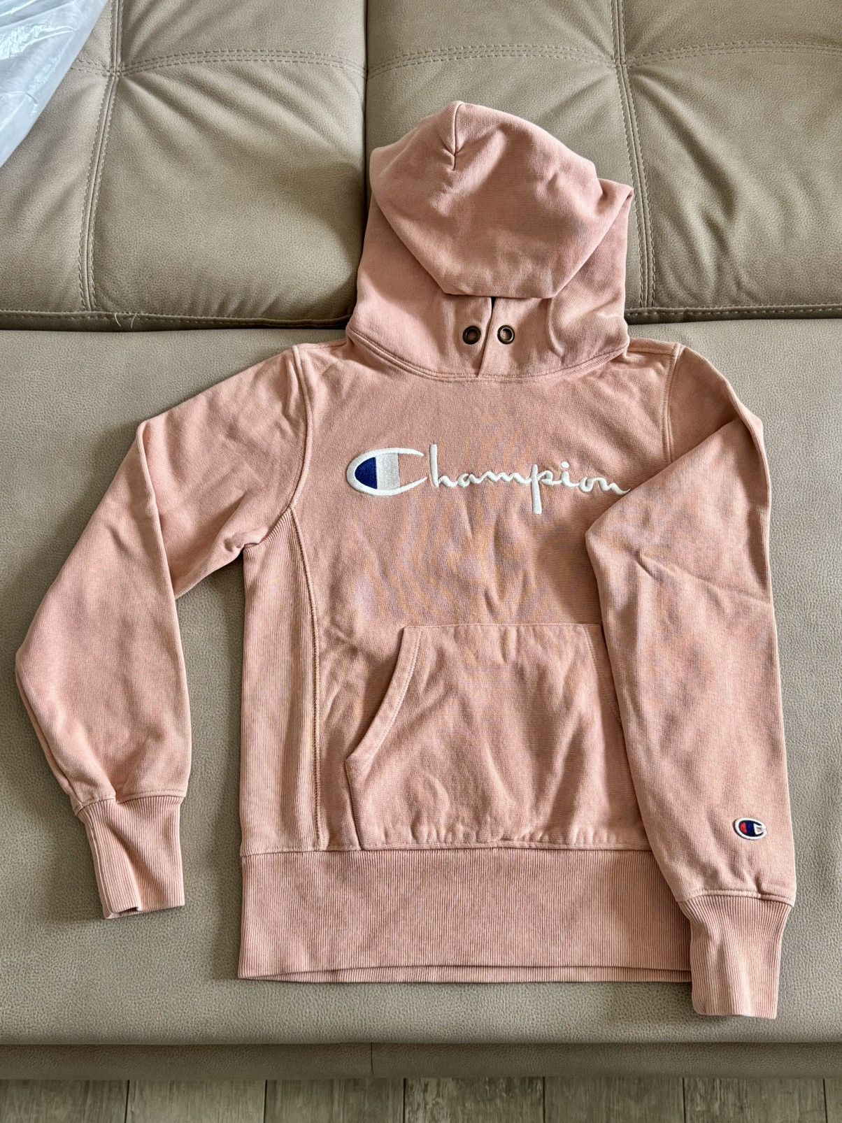 Champion Champion Reverse Weave Hoodie Pink XS – Rochester NY Size XS / US 0-2 / IT 36-38 - 1 Thumbnail