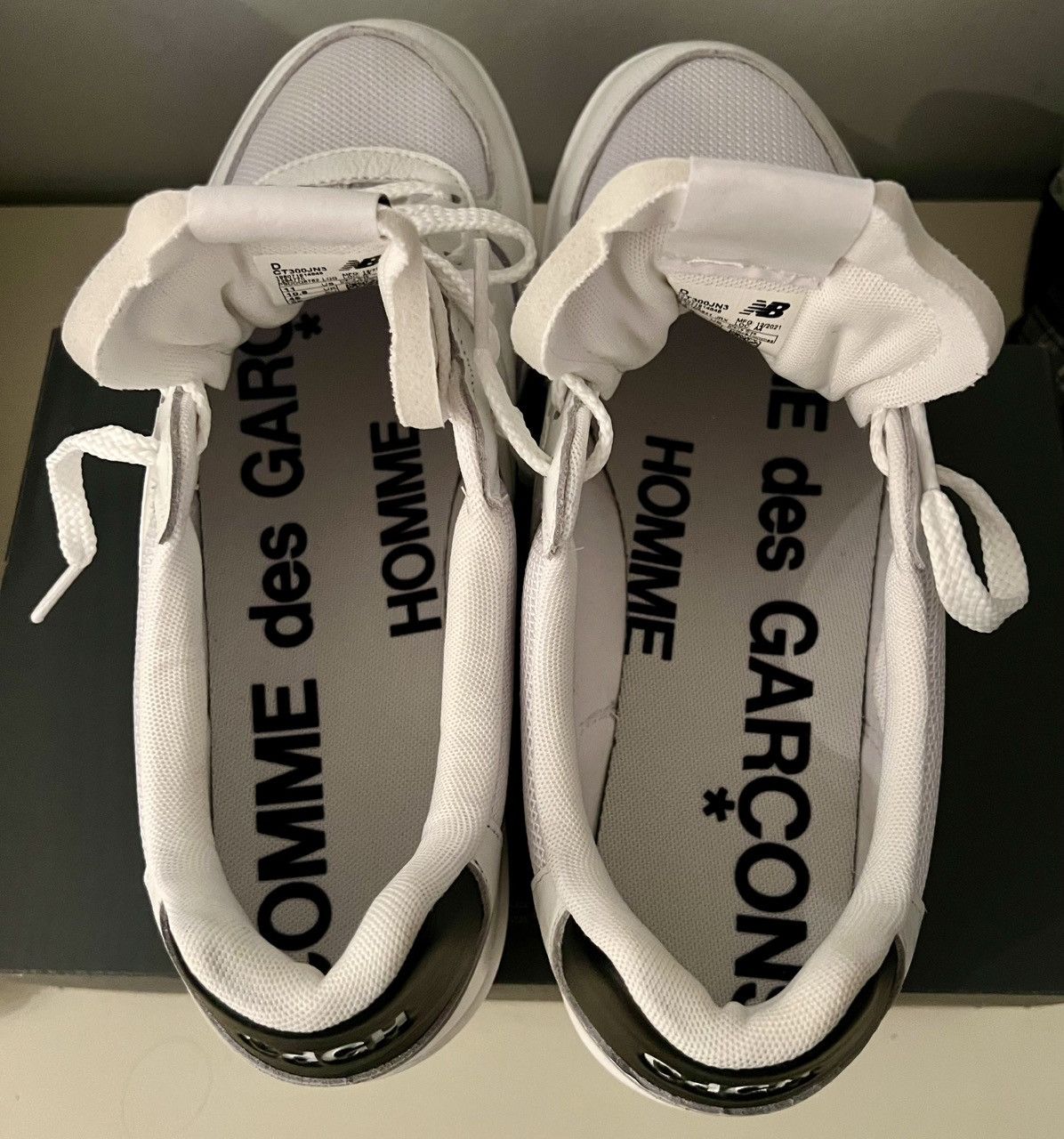 Comme des Garcons Homme × New Balance Authentic New Balance CT300 Comme Des Garcons Homme White 11 Size US 11 / EU 44 - 4 Thumbnail