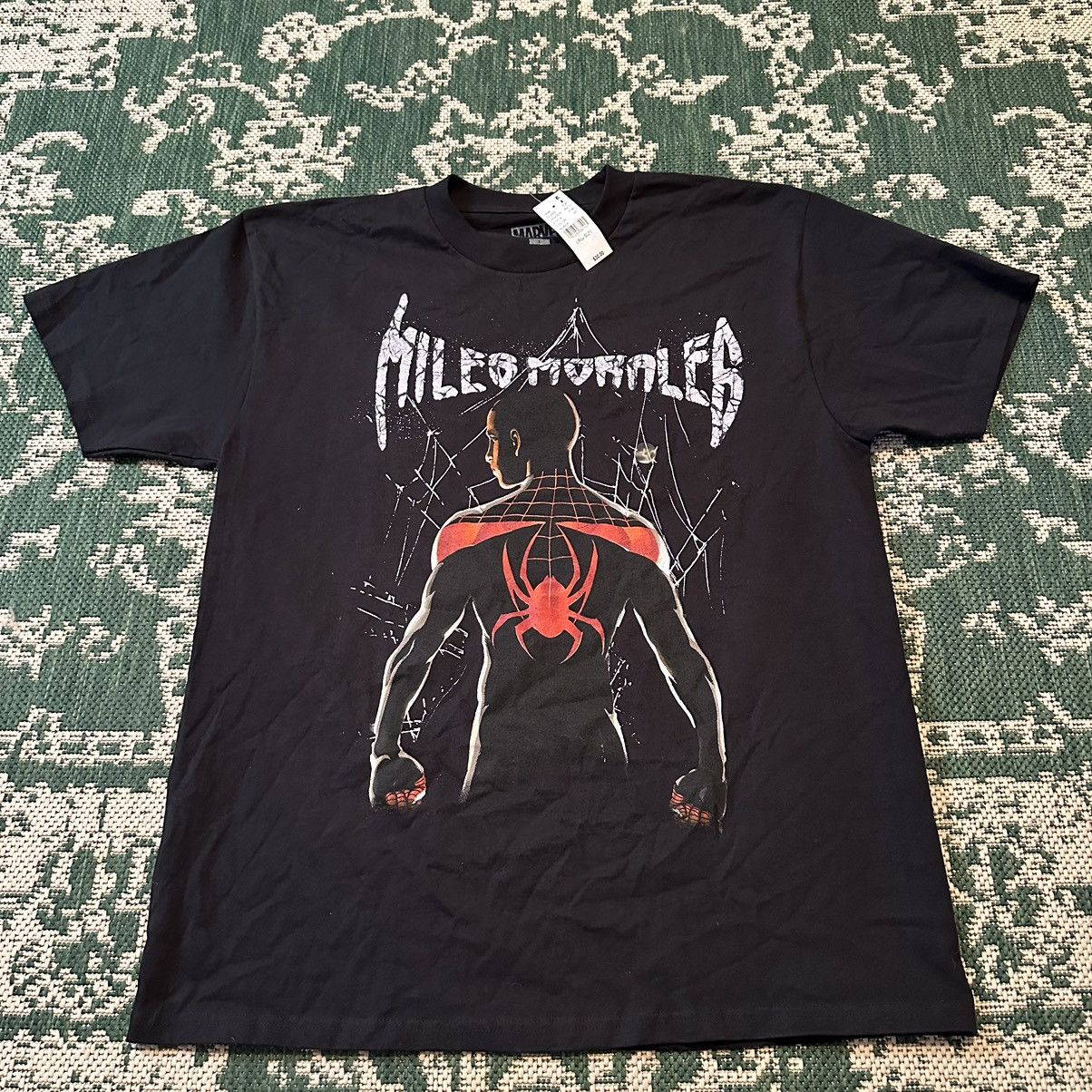 Marvel Comics Miles Morales Spiderman T shirt (NWT) Size US L / EU 52-54 / 3 - 2 Thumbnail