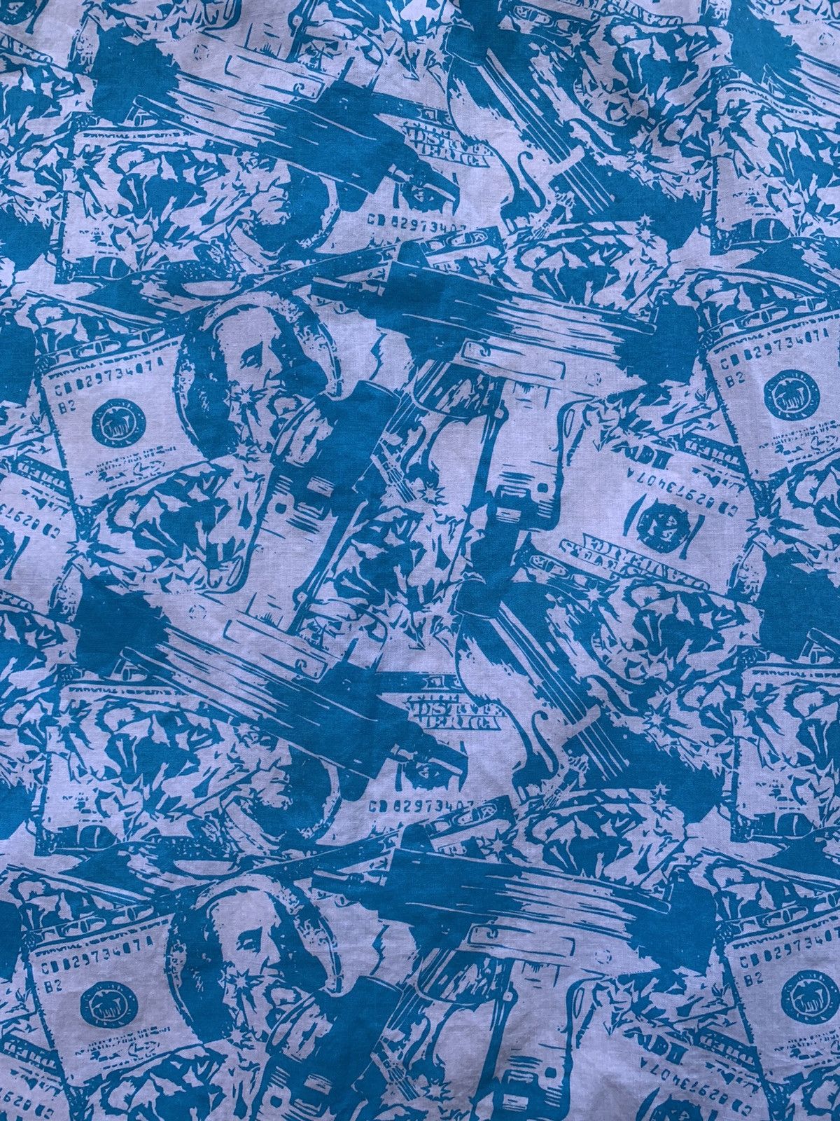 Art Comes First Full Print Dollar Notes Button Ups Shirt by Ally&Dia Size US XL / EU 56 / 4 - 14 Thumbnail
