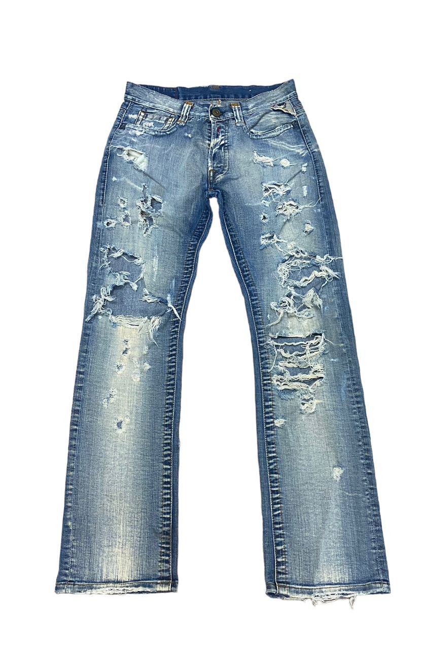 Replay 💥BEST OFFER💥VINTAGE REPLAY WORK DISTRESSED DENIM Size US 31 - 4 Thumbnail