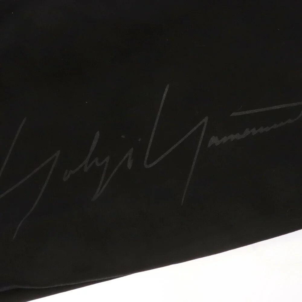 Yohji Yamamoto signature logo shoulder bag