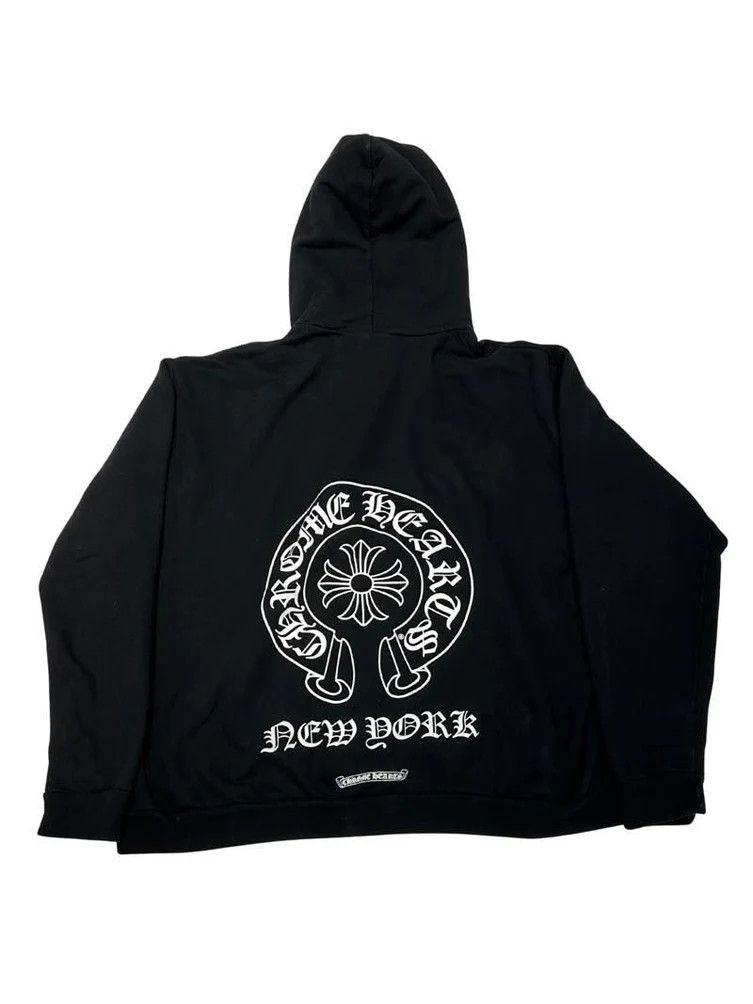 Chrome Hearts Chrome Hearts New York Exclusive Horseshoe Hoodie Size US XXL / EU 58 / 5 - 2 Thumbnail