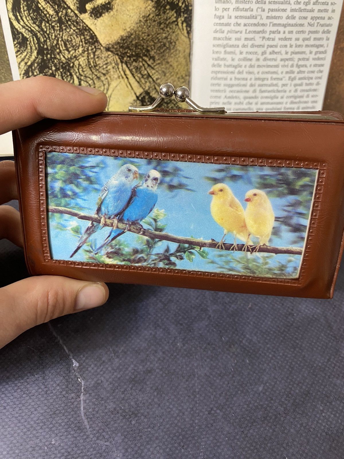 Japanese Brand × Jewelry × Vintage Vintage Bird Wallet Shimmering Iridescent Size ONE SIZE - 6 Thumbnail