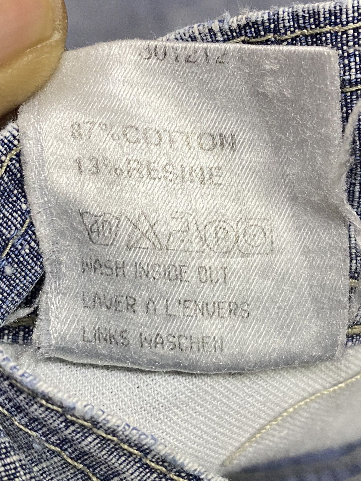 Raw State Vintage G Star Raw Faded Wash Flare Jeans Size US 30 / EU 46 - 10 Thumbnail