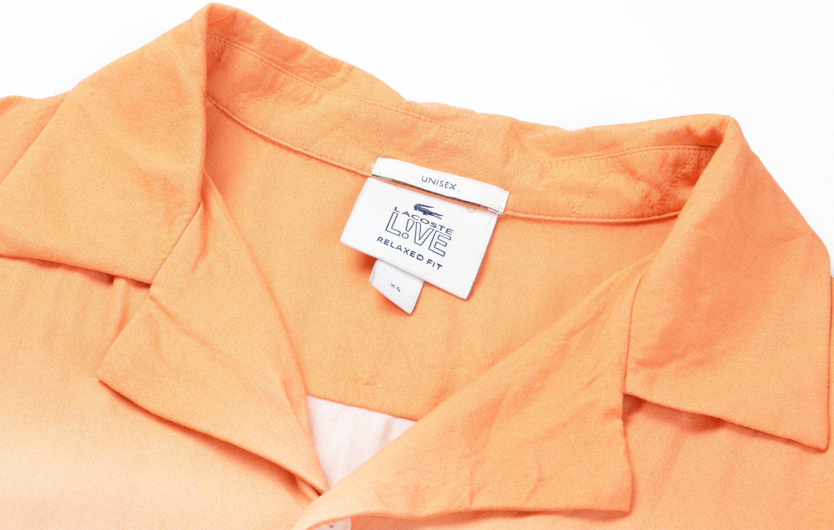 Lacoste Lacoste Live Unisex Ombre Gradient Button Up Shirt Size US XS / EU 42 / 0 - 6 Thumbnail