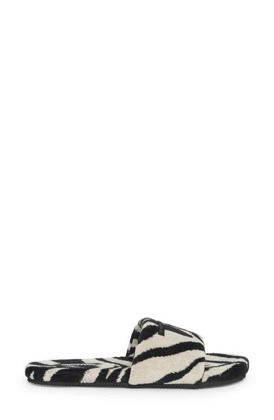 image of Tom Ford O1Loc1C0424 J1376 Slippers In Black/white, Men's (Size 12)
