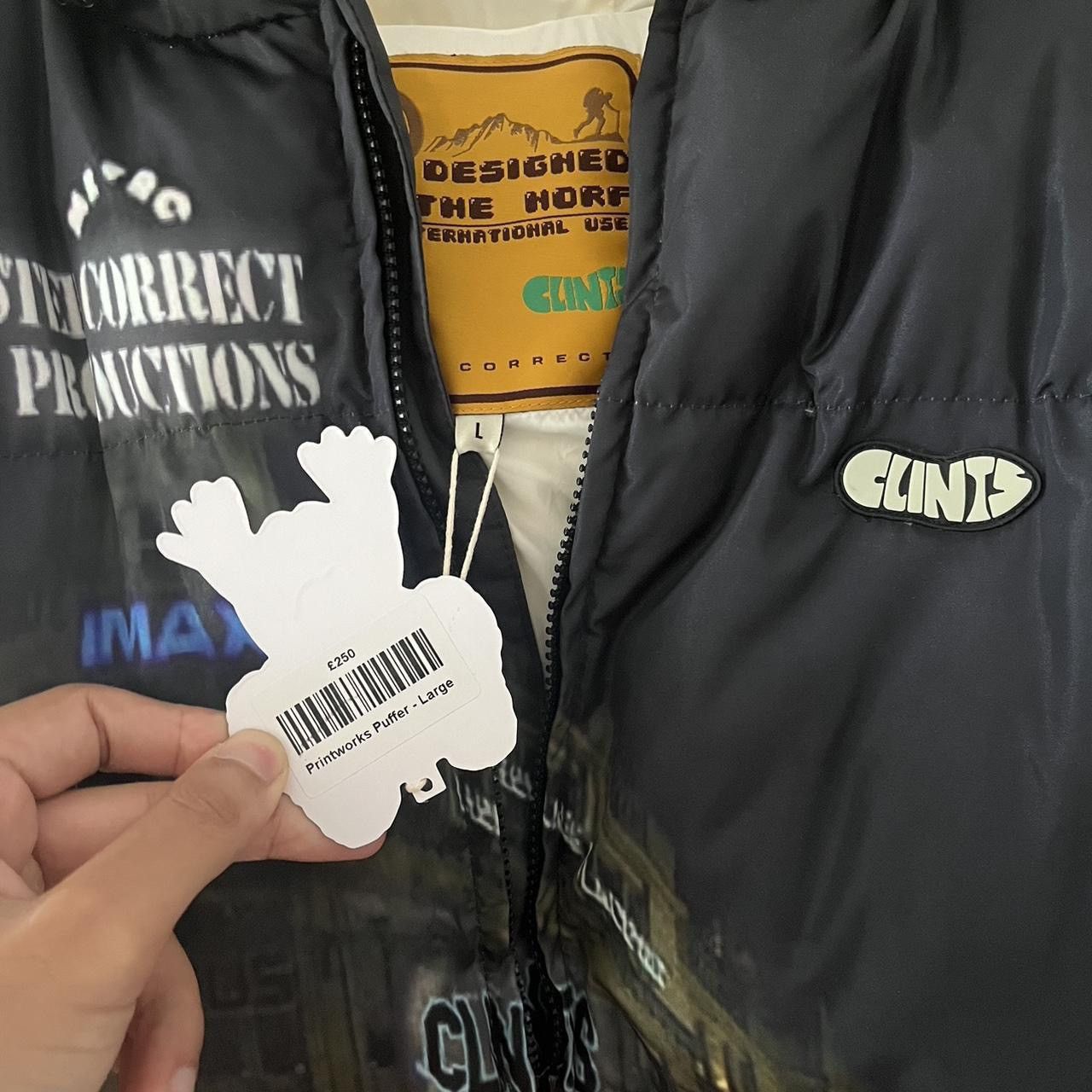 Clints Clints hooded graphic puffer jacket - brand new Size US L / EU 52-54 / 3 - 4 Thumbnail
