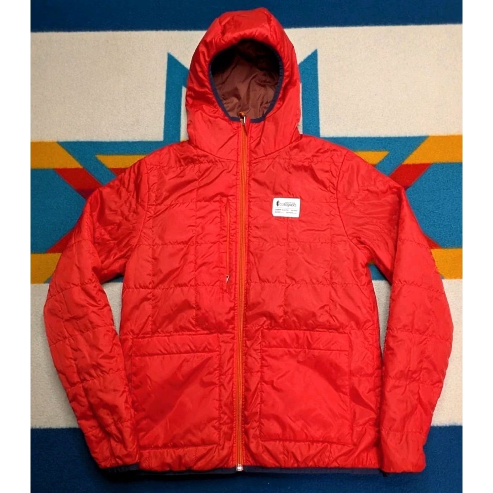 Cotopaxi Cotopaxi Puffer Jacket Hooded Insulated Women's Small Multicolor Reversible Size S / US 4 / IT 40 - 2 Thumbnail