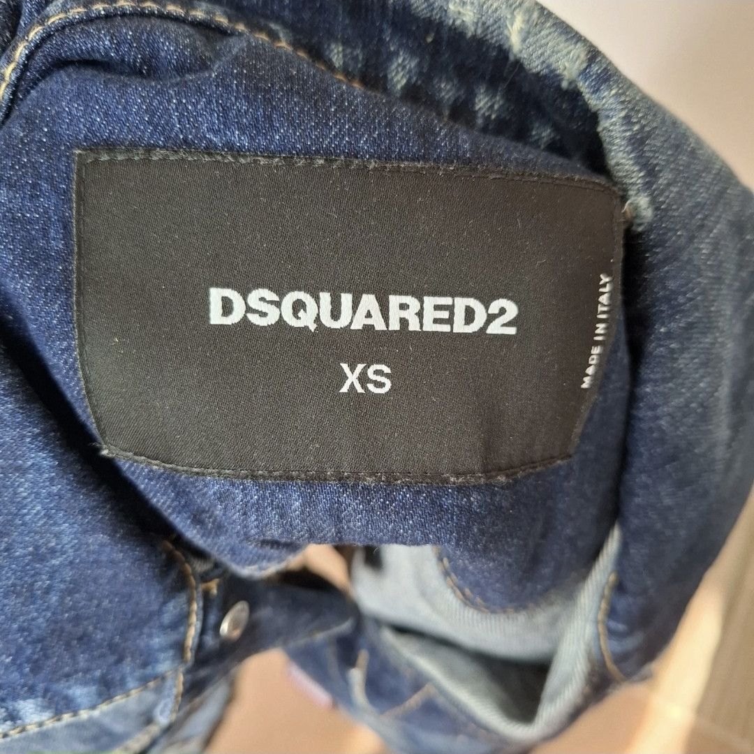 Dsquared2 DSQUARED2 X OVO Denim Trucker Over Jean Jacket SS19 Size US XS / EU 42 / 0 - 7 Thumbnail