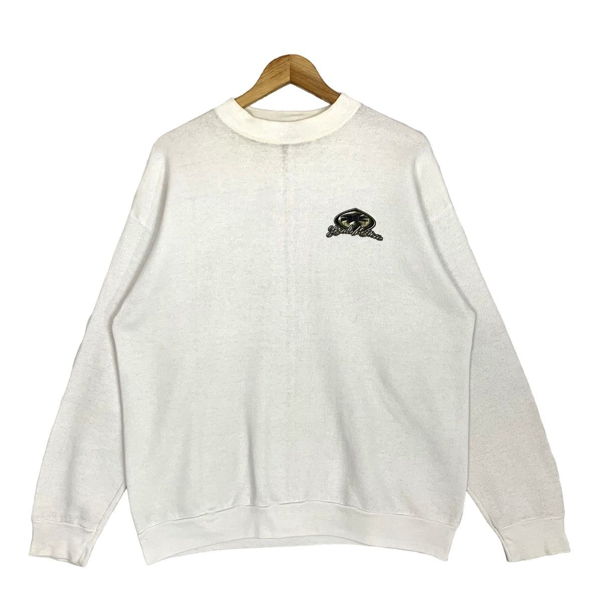 image of Surf Style x Vintage Local Motion Hawaii Surfboard Sweatshirt Size M in White, Men's