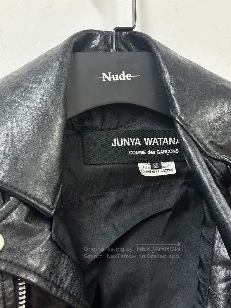 Junya Watanabe Junya Watanabe Deconstructed leather jacket Size US XS / EU 42 / 0 - 6 Thumbnail