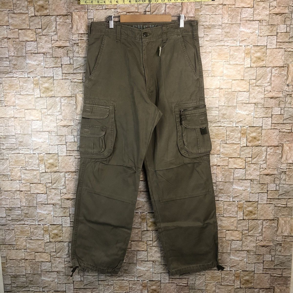 Japanese Brand Vache Brown Cargo Multipocket Pants #A110 Size US 32 / EU 48 - 1 Thumbnail