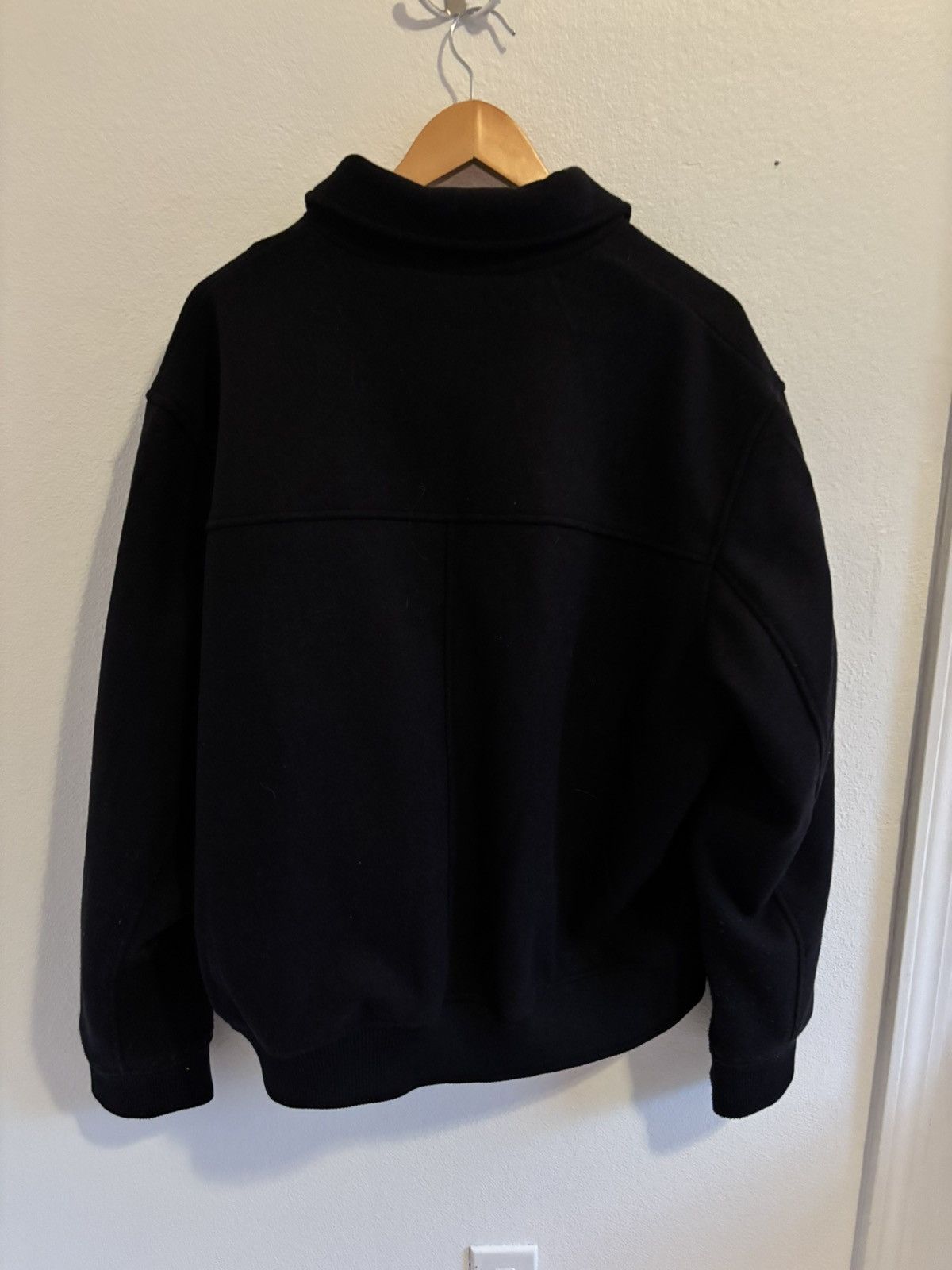 H&M Mens Navy Blue Jacket HM Mens XL double zipper Size US XL / EU 56 / 4 - 2 Thumbnail
