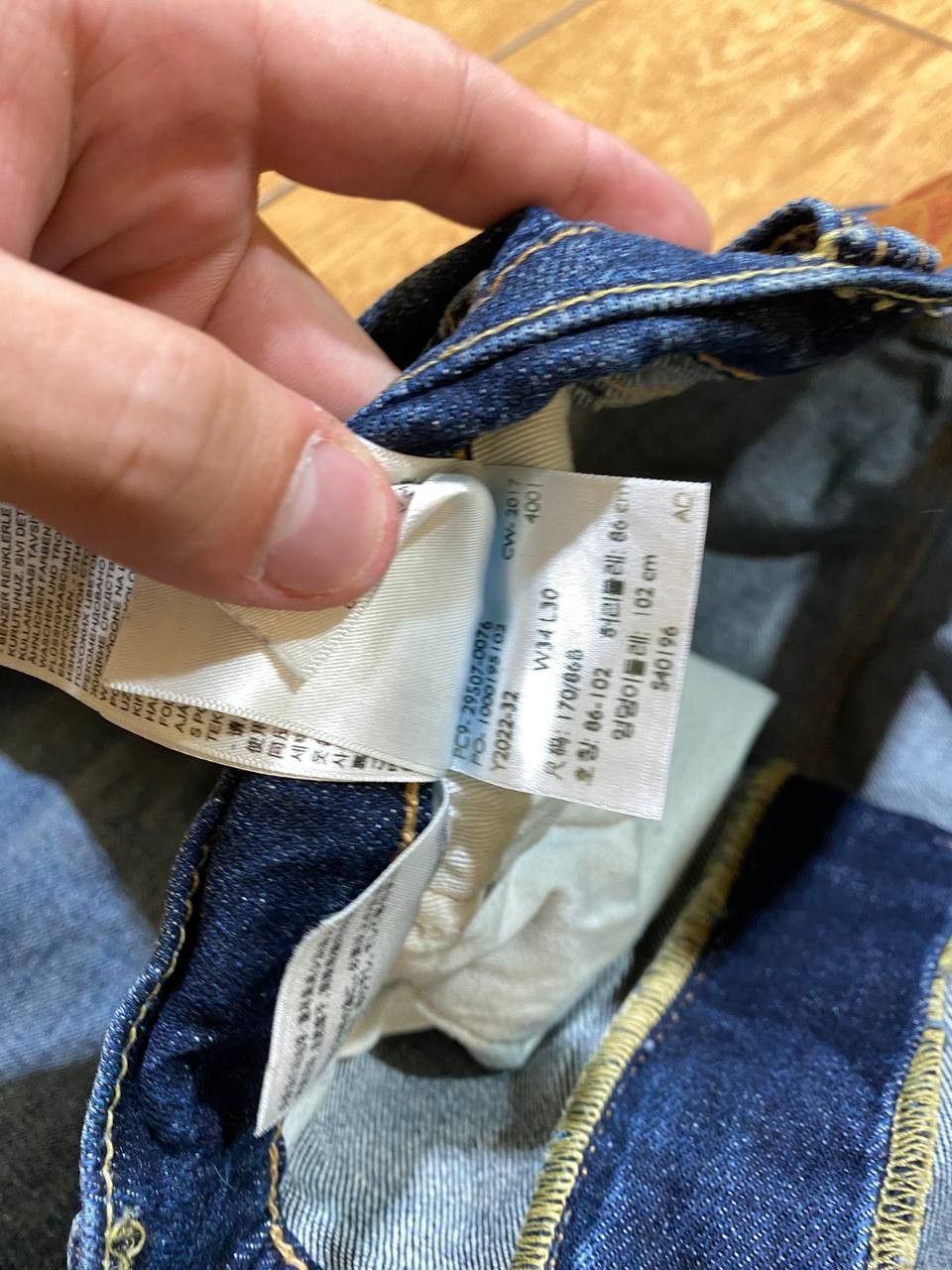 Levi's Levi's 504 blue jeans Y2K streetwear denim pants Size US 34 / EU 50 - 3 Thumbnail