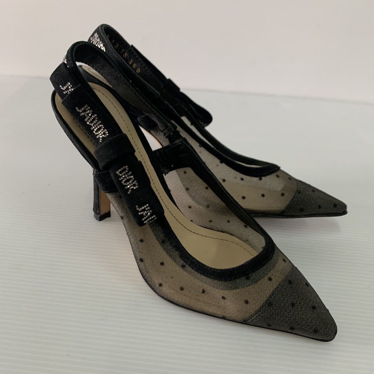 Dior Christian Dior Black Jadior Heels Size US 6 / IT 36 - 5 Thumbnail