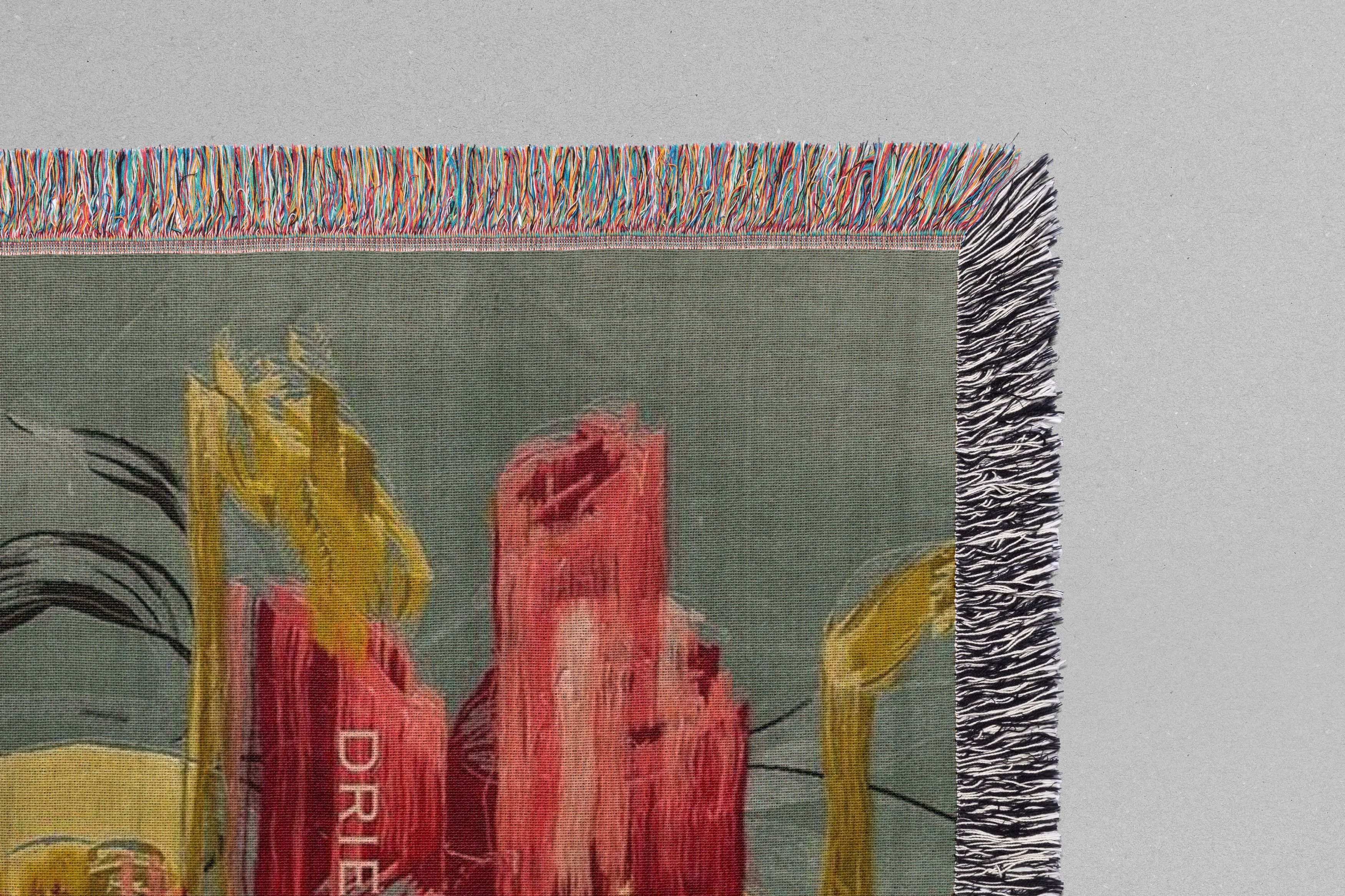 Dries Van Noten Dries Van Noten Blanket Woven Art Poster Gift Logo Book Size ONE SIZE - 4 Thumbnail