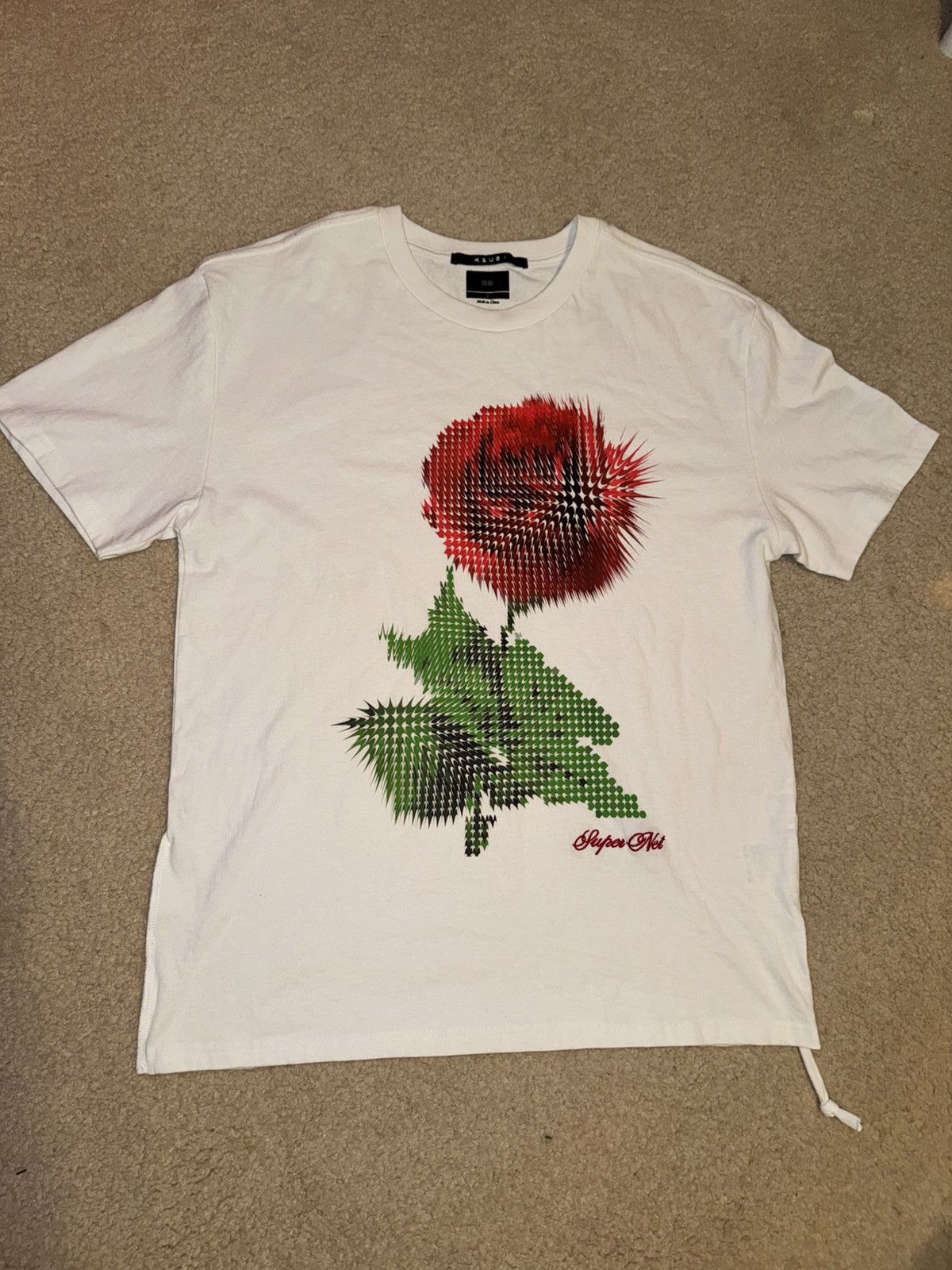 Ksubi Ksubi Pixel Biggie Short Sleeve Tee Tru White Men's Small Size US S / EU 44-46 / 1 - 1 Thumbnail