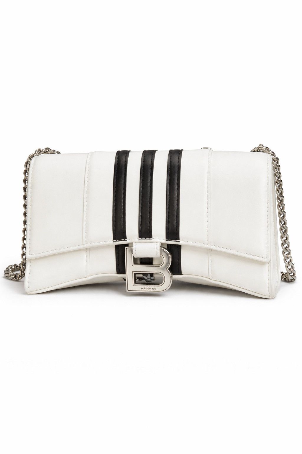 Balenciaga Balenciaga x adidas White Leather Chain Wallet / Mini Bag Size ONE SIZE - 2 Thumbnail