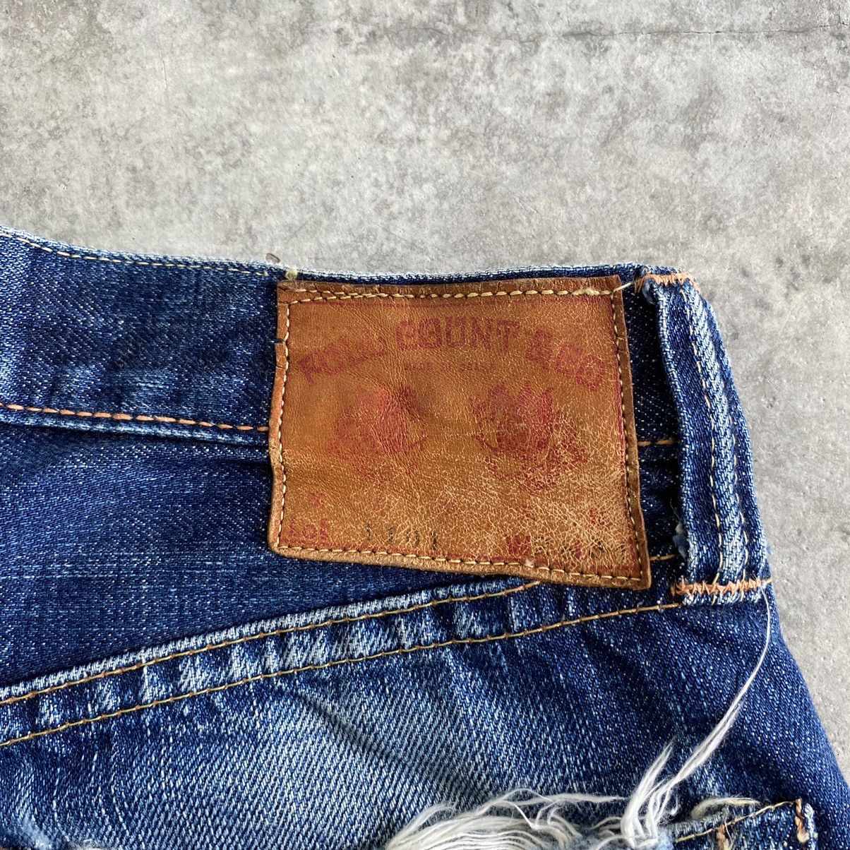 Full Count & Co. Vintage Full Count Japan Faded Blue Selvedge Denim Jeans Size US 28 / EU 44 - 22 Thumbnail