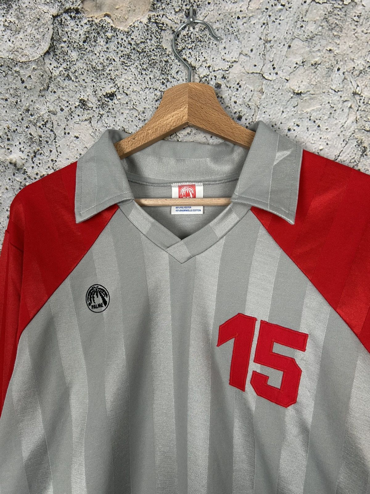 Vintage Vintage Soccer Jersey Blokecore Retro Football Sport 90s Size US L / EU 52-54 / 3 - 3 Thumbnail