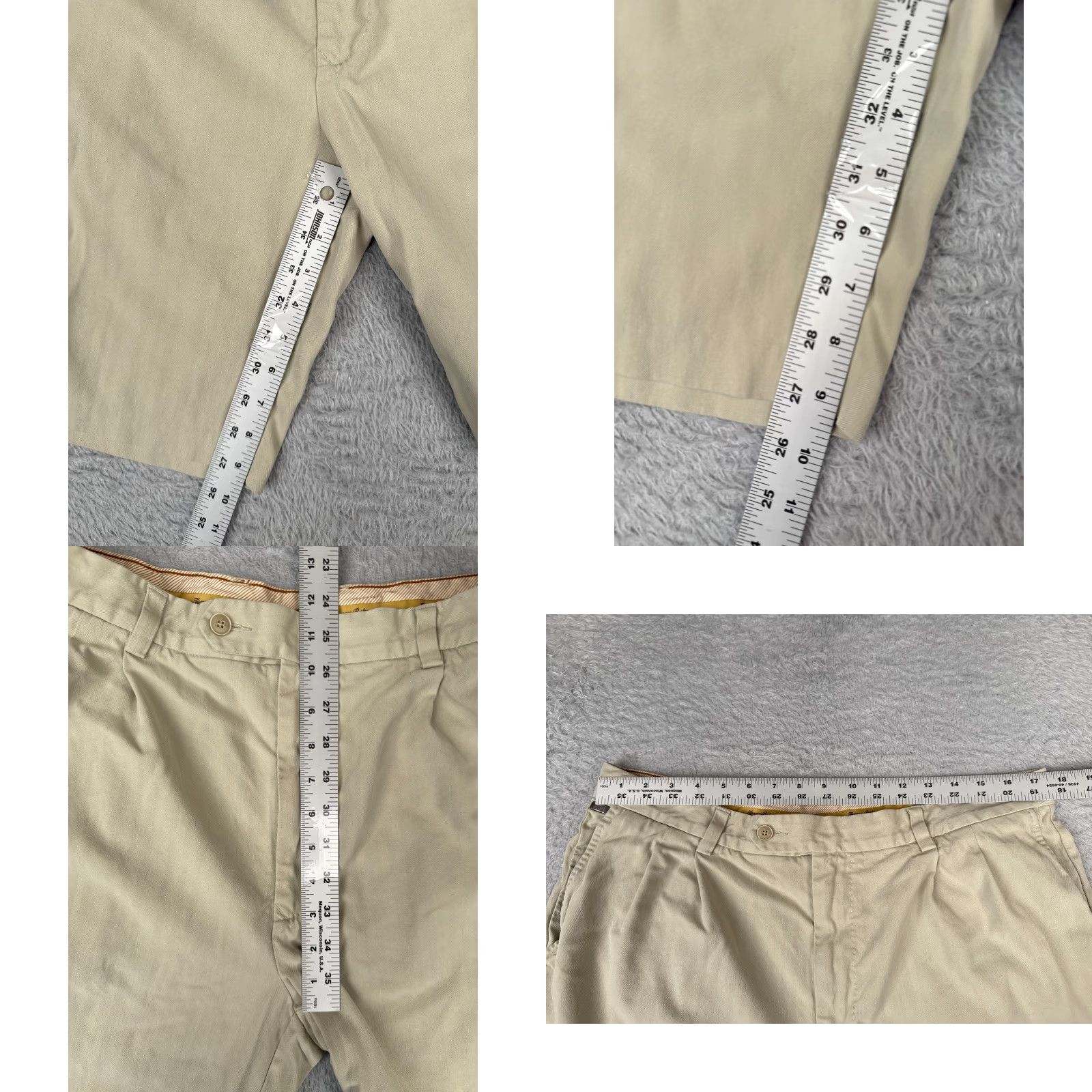 Tommy Bahama Tommy Bahama Shorts Adult 38 Beige Pleated Silk Chino Casual Beach Mens Size US 38 / EU 54 - 8 Thumbnail