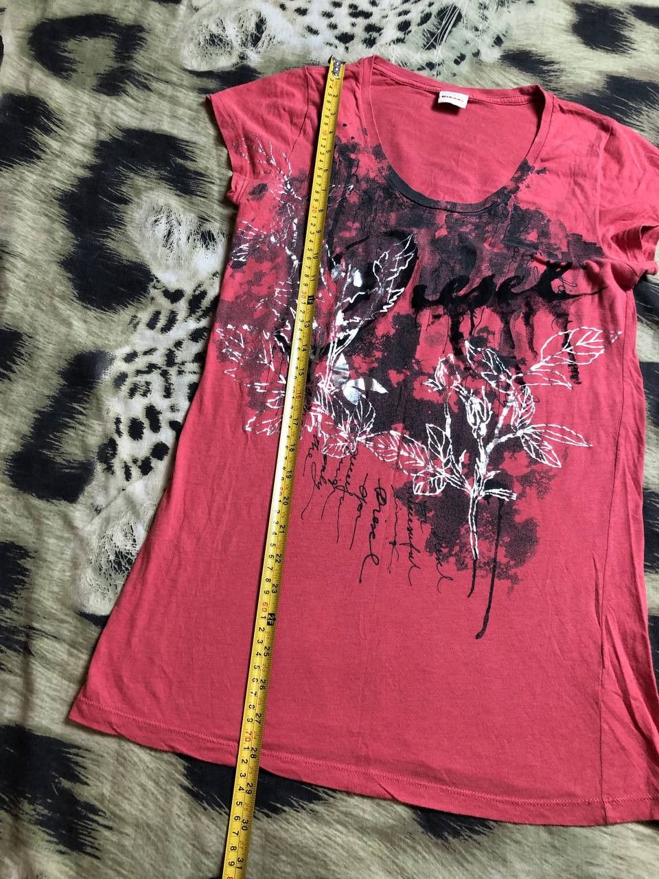 Diesel Vintage DIESEL Floral Print STREETWEAR T-SHIRTS Size XS / US 0-2 / IT 36-38 - 8 Thumbnail
