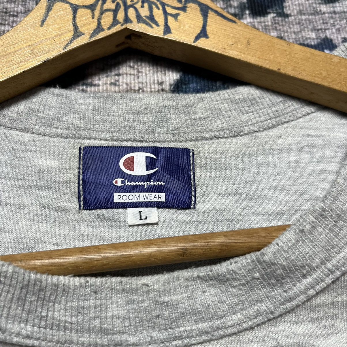 Champion × Vintage Vintage Champion Spell Out Logo Long Sleeve Size US L / EU 52-54 / 3 - 3 Thumbnail