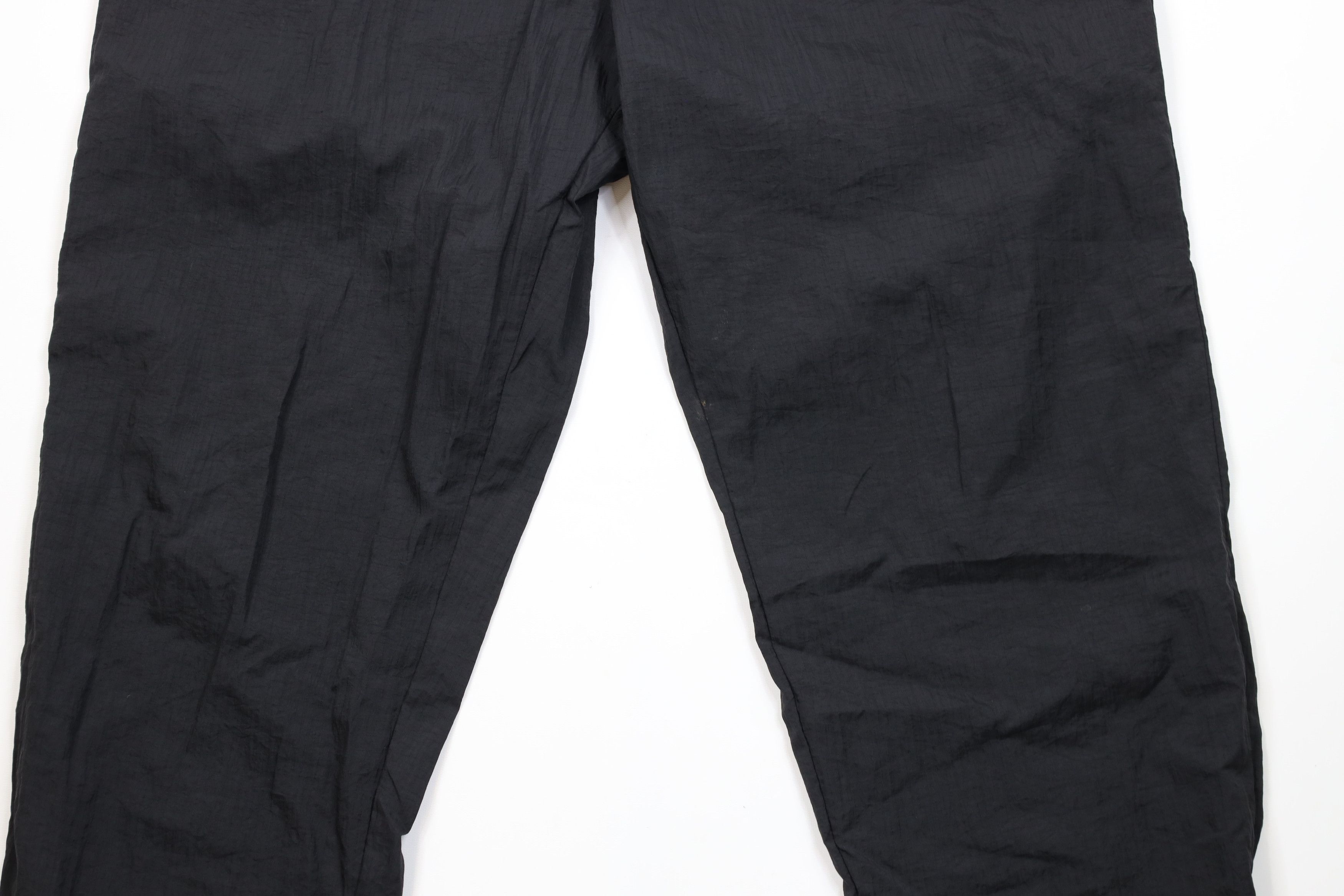 Reebok Vintage 90s Reebok Nylon Windbreaker Joggers Pants Black Size US 38 / EU 54 - 3 Thumbnail
