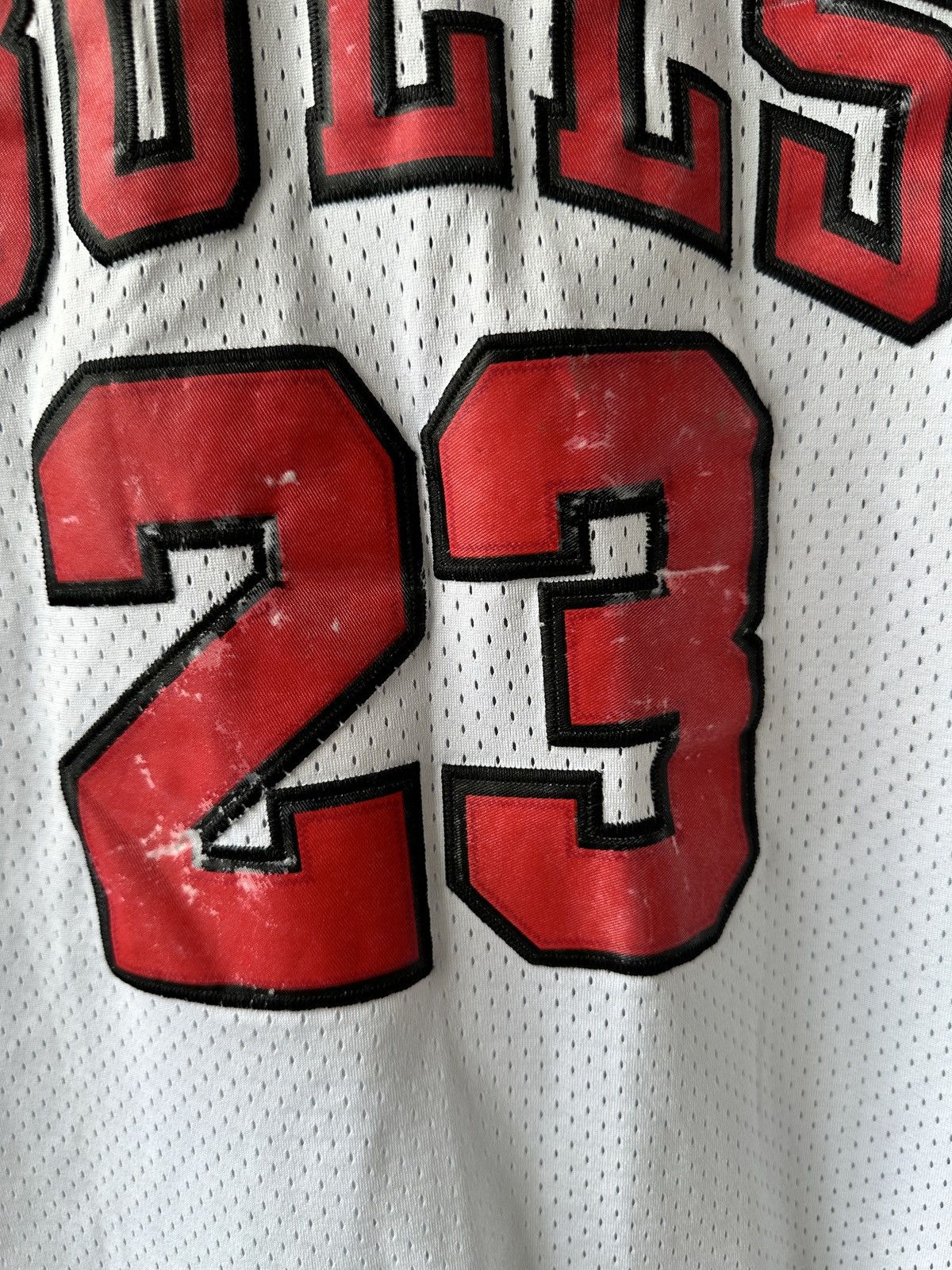 NBA × Nike Nike Michael Jordan #23 1984 Chicago Bulls NBA Jersey Size US L / EU 52-54 / 3 - 6 Thumbnail