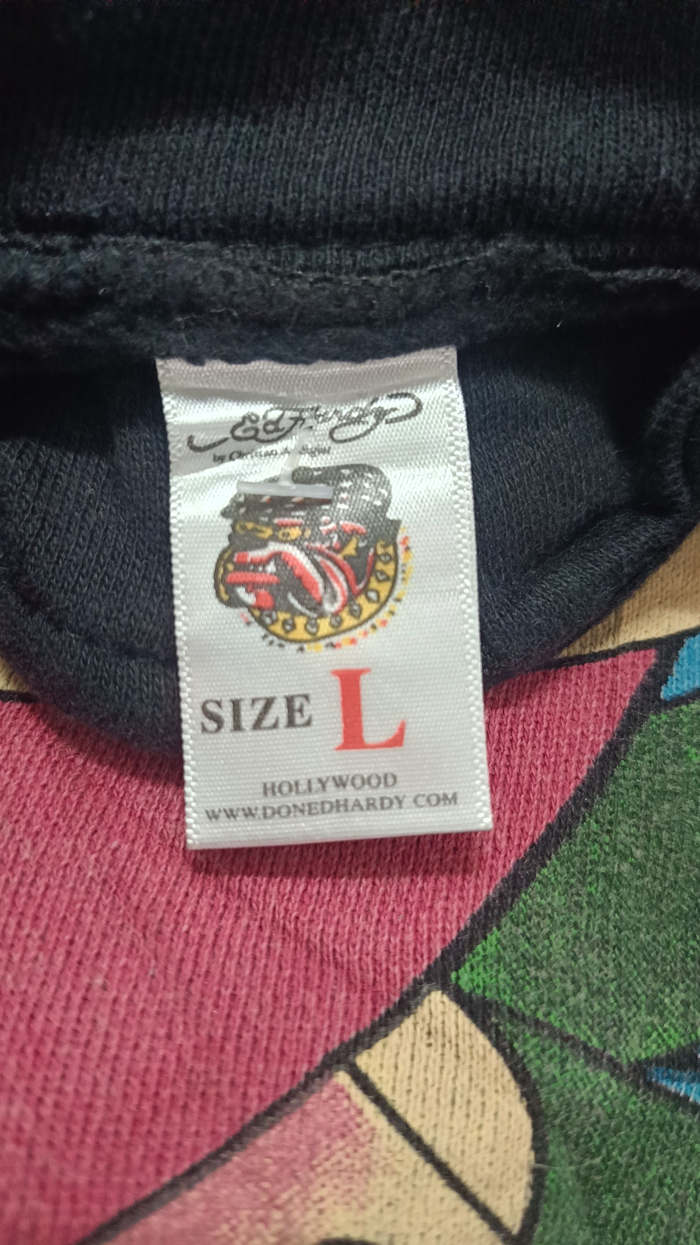 Ed Hardy 🔥🔥 Rare Vintage Ed Hardy All Over Print Zip Up Jacket Size US M / EU 48-50 / 2 - 5 Thumbnail