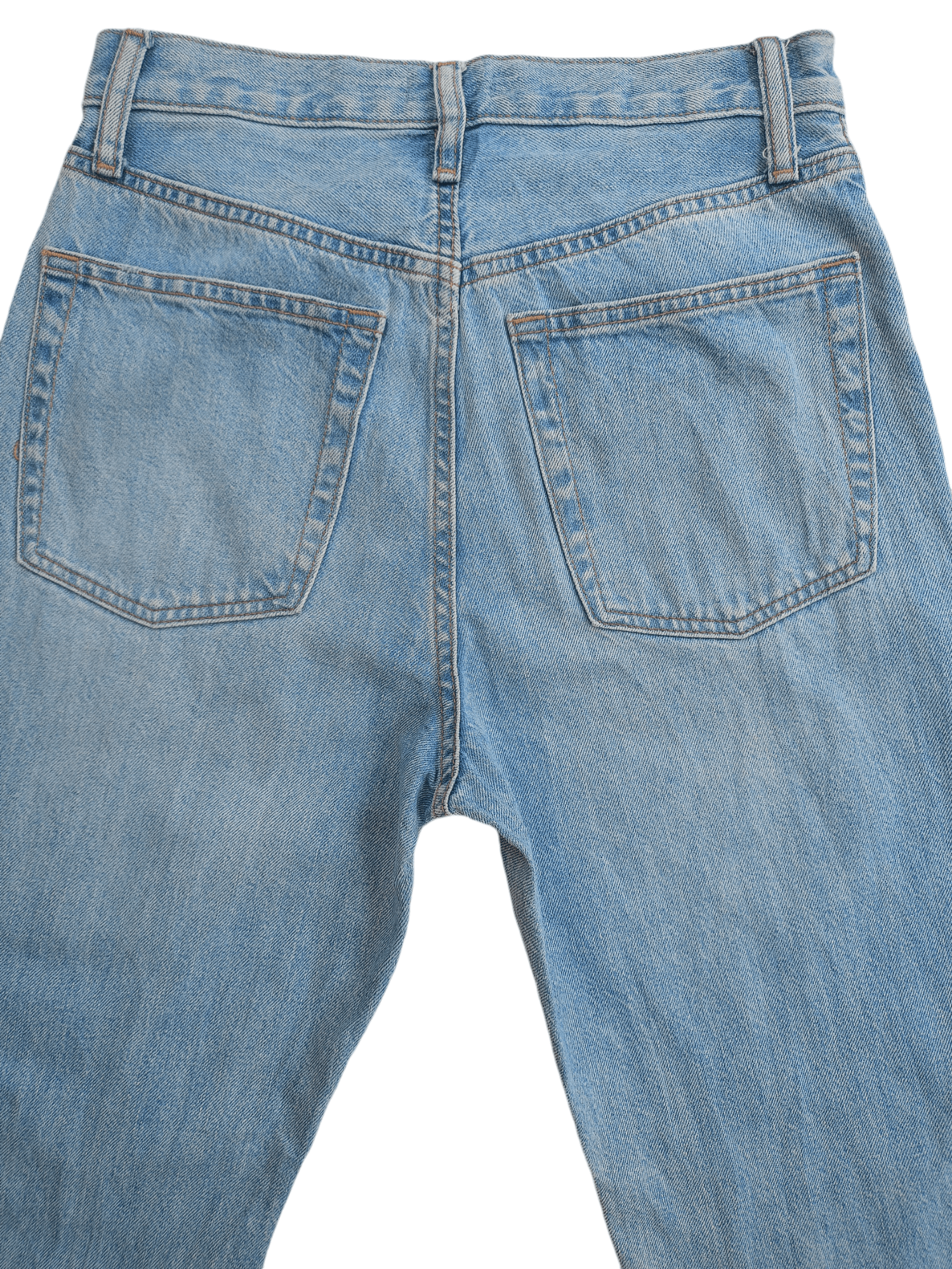 Kaihara Denim × Uniqlo × Vintage UNIQLO Regular, Straight Cut Distressed Vintage Denim Size US 26 / EU 42 - 20 Thumbnail