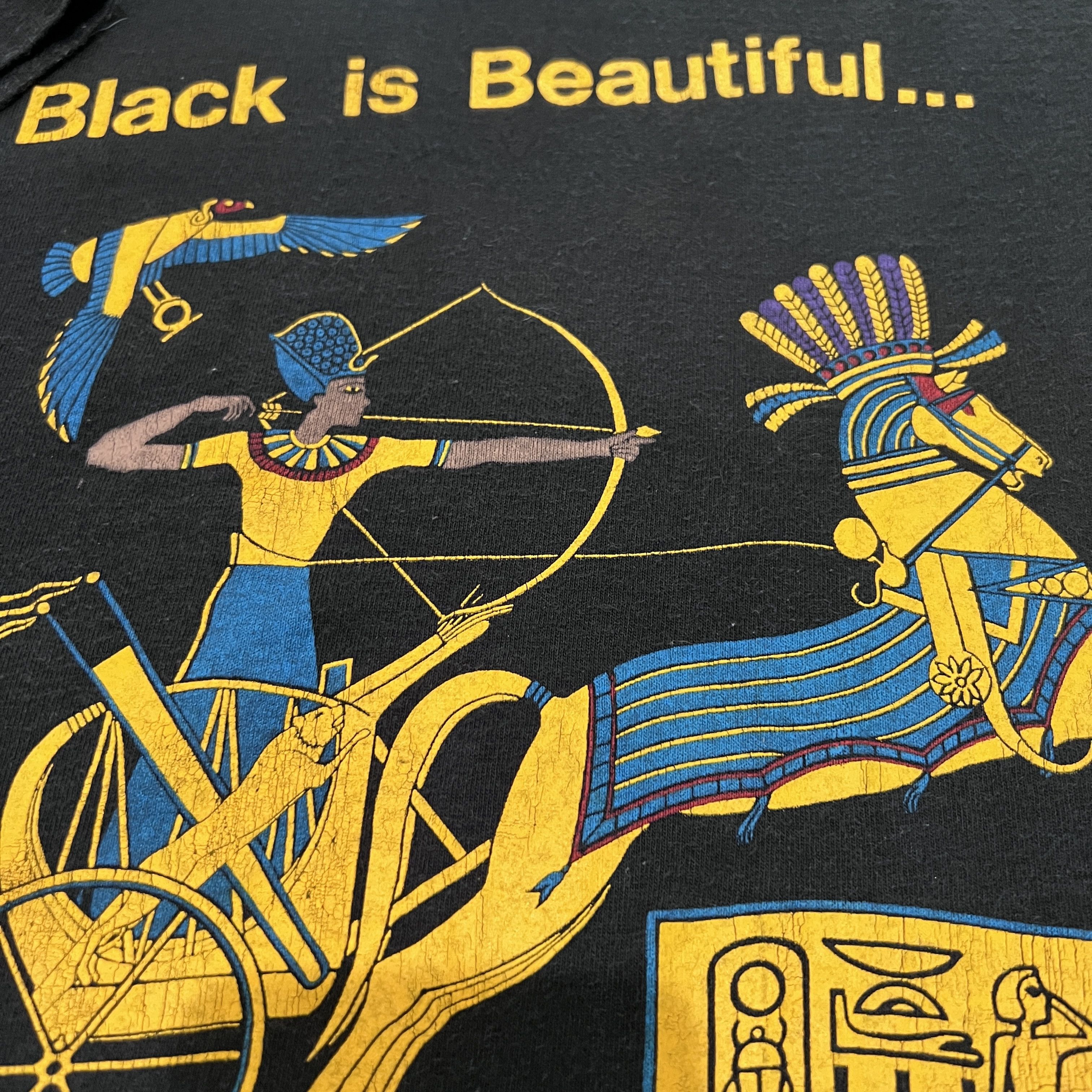 Rap Tees × Vintage Vintage 90s Black is beautiful Queens of Ancient History Tee Size US XL / EU 56 / 4 - 3 Thumbnail