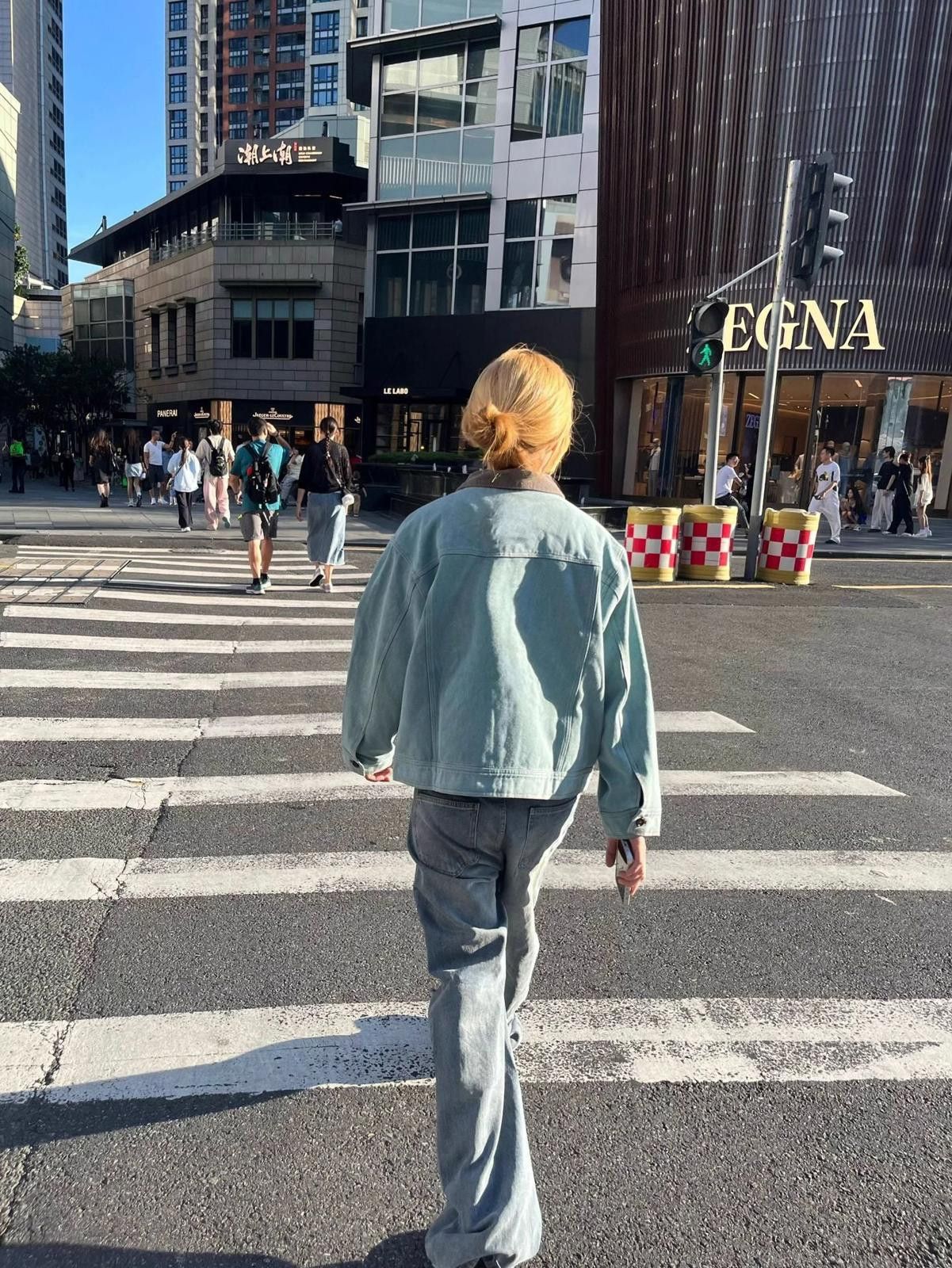 Vintage Light Blue Chore Coat Denim Work Jacket Size US M / EU 48-50 / 2 - 3 Thumbnail