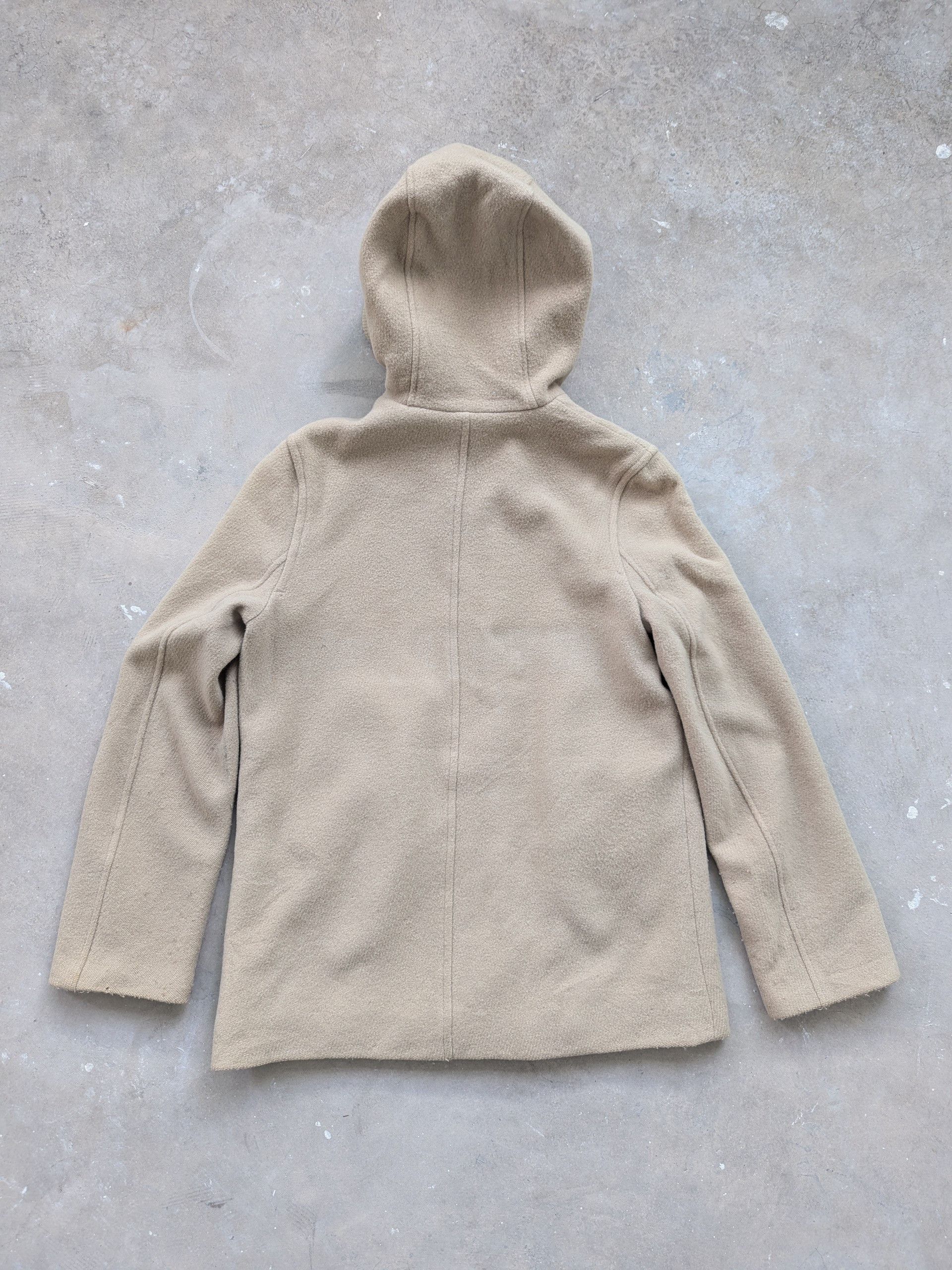 Issey Miyake × Sunao Kuwahara Vintage Sunao Kuwahara by Issey Miyake Wool Hoodie Jacket Size M / US 6-8 / IT 42-44 - 15 Thumbnail
