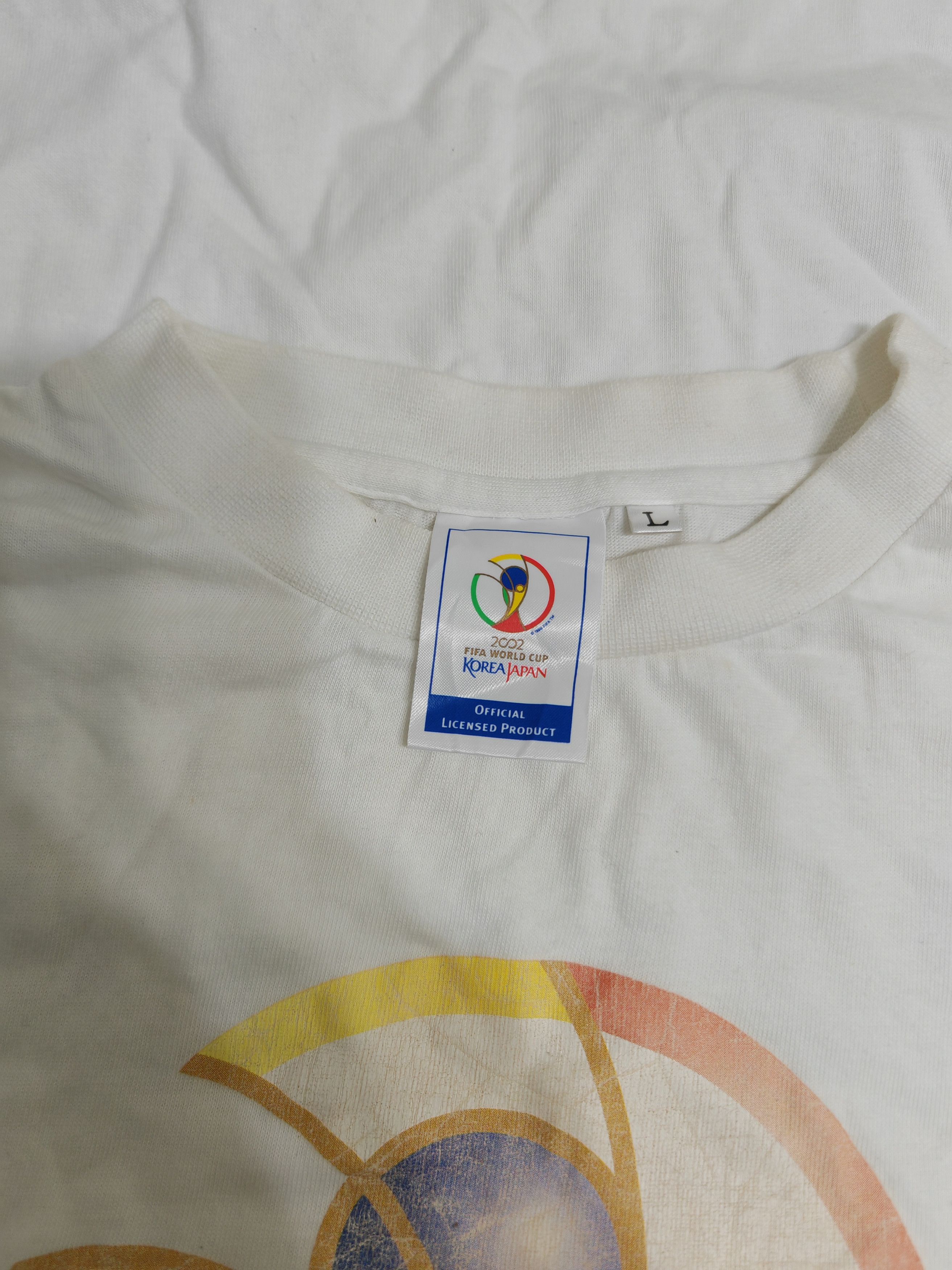 Vintage 🔥Vintage 2002 Fifa World Cup Korea Japan Official Size US L / EU 52-54 / 3 - 4 Thumbnail